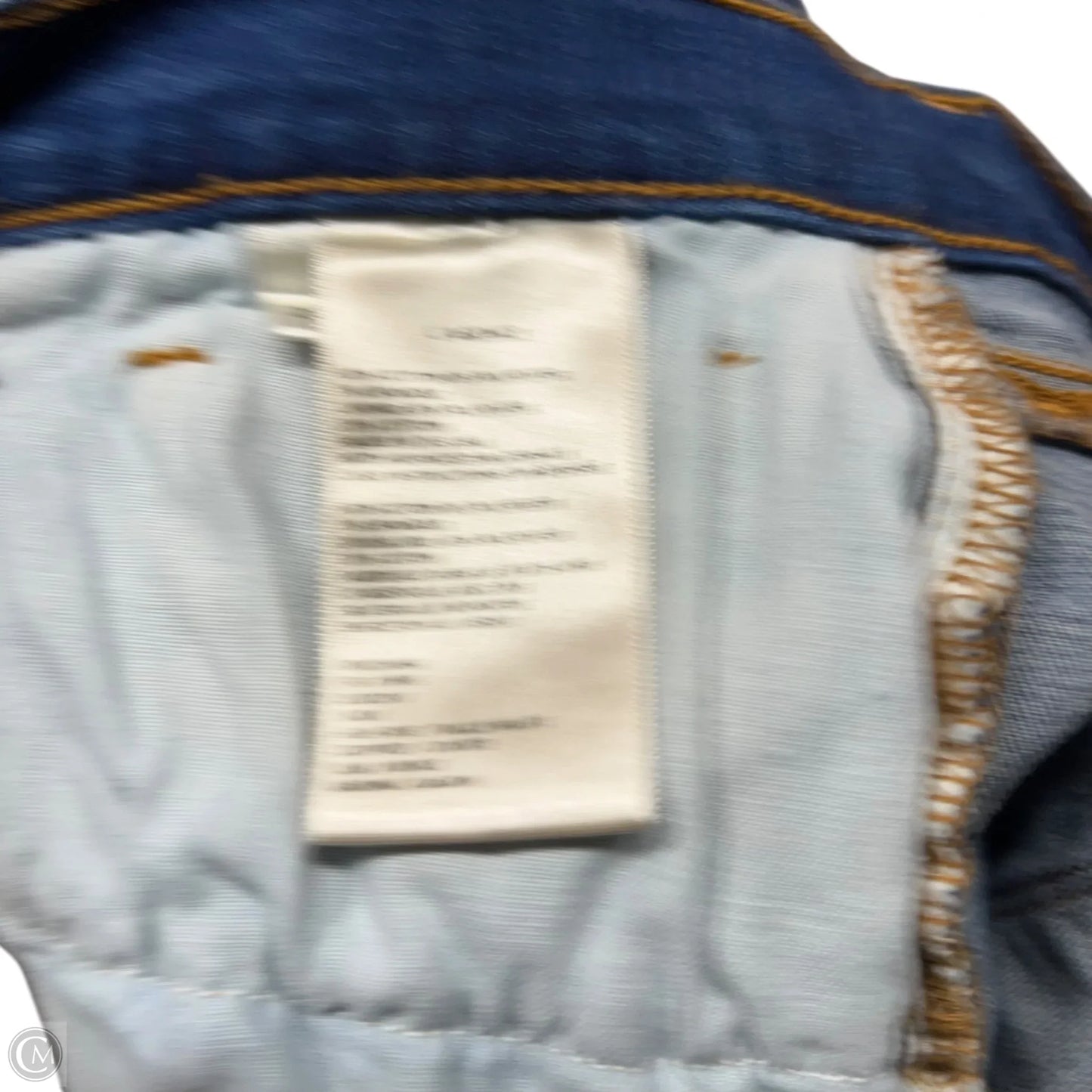 Jeans Skinny By L Agence In Blue Denim, Size: 6