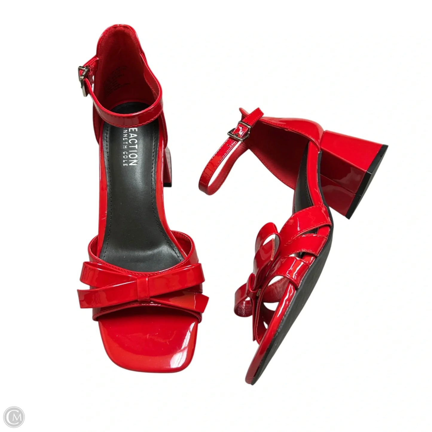 Shoes Heels Block By Kenneth Cole Reaction In Red, Size: 8.5