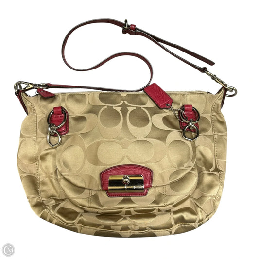 Crossbody Designer By Coach, Size: Medium