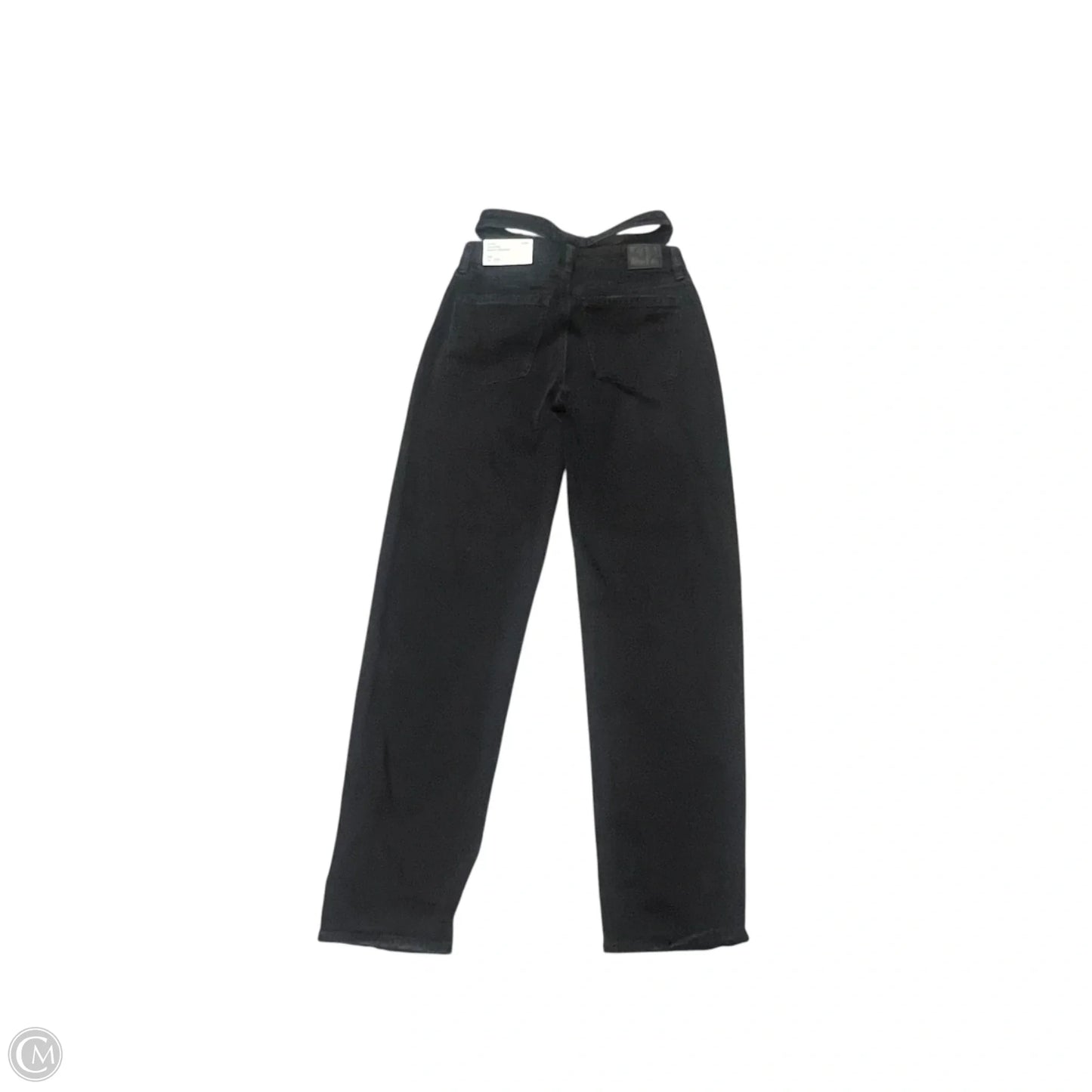 Jeans Wide Leg By American Eagle In Black, Size: 0