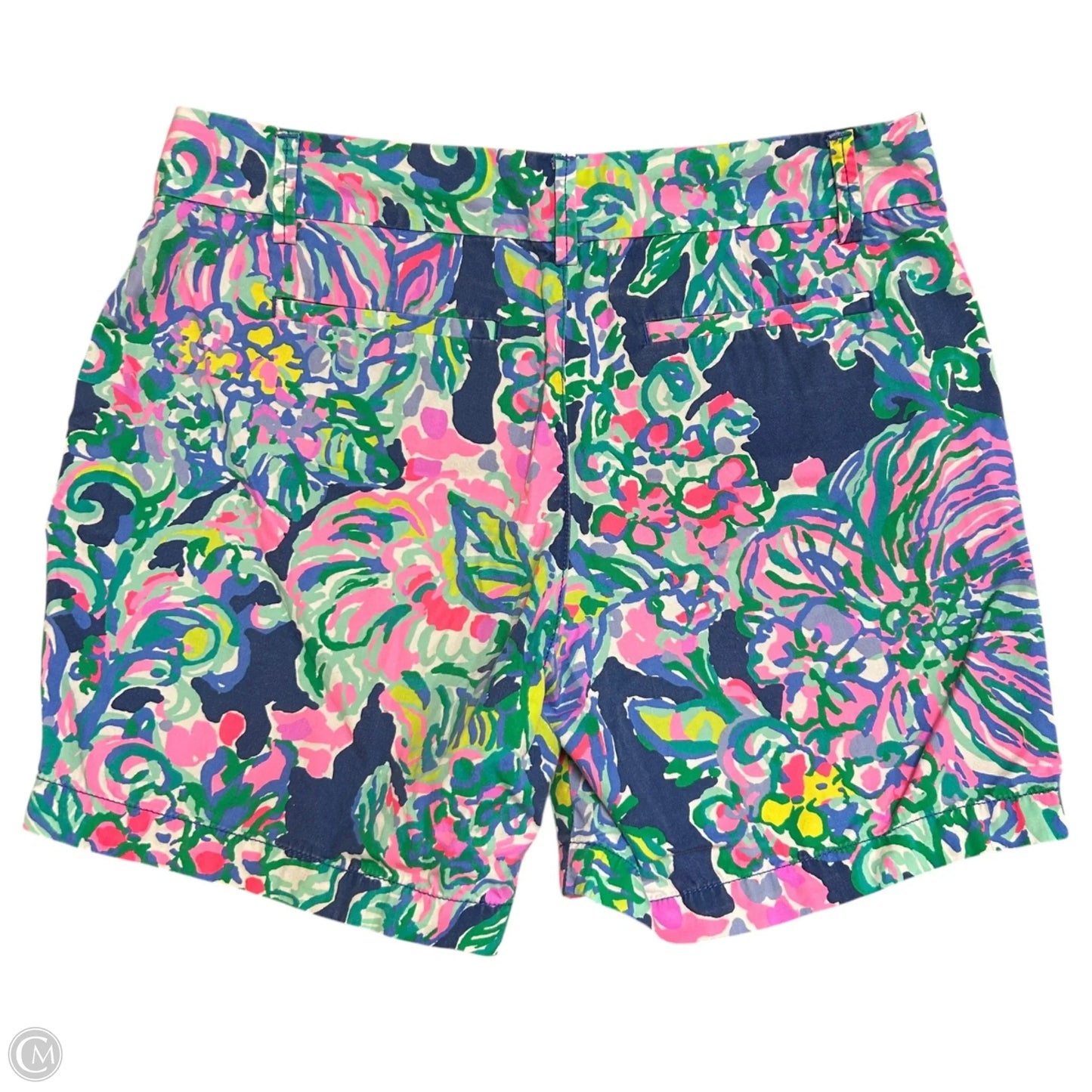 Shorts Designer By Lilly Pulitzer In Blue & Pink, Size: 4
