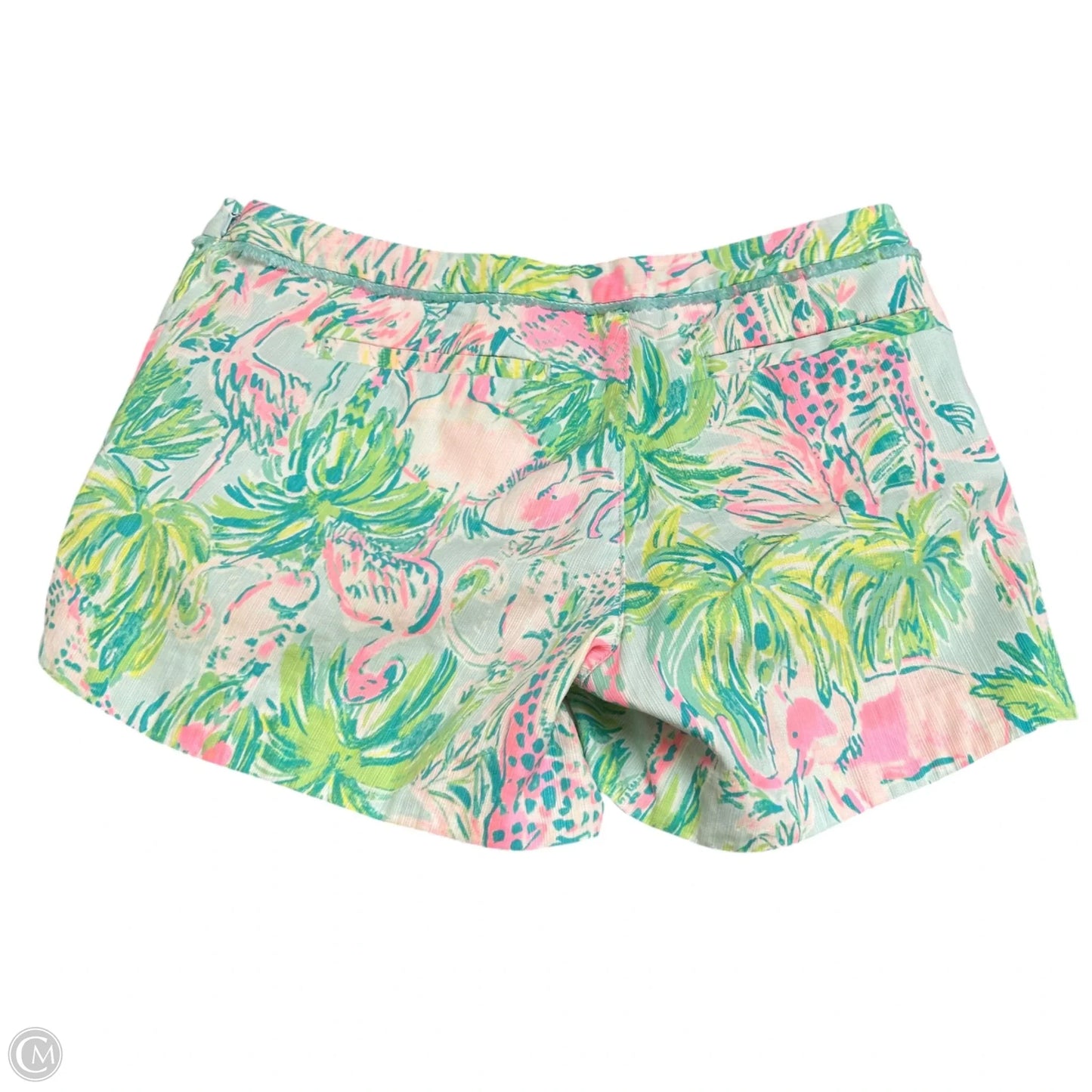 Shorts Designer By Lilly Pulitzer In Blue & Pink, Size: 0
