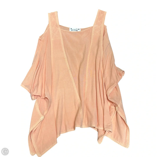 Top 3/4 Sleeve By Marrakech In Orange, Size: L
