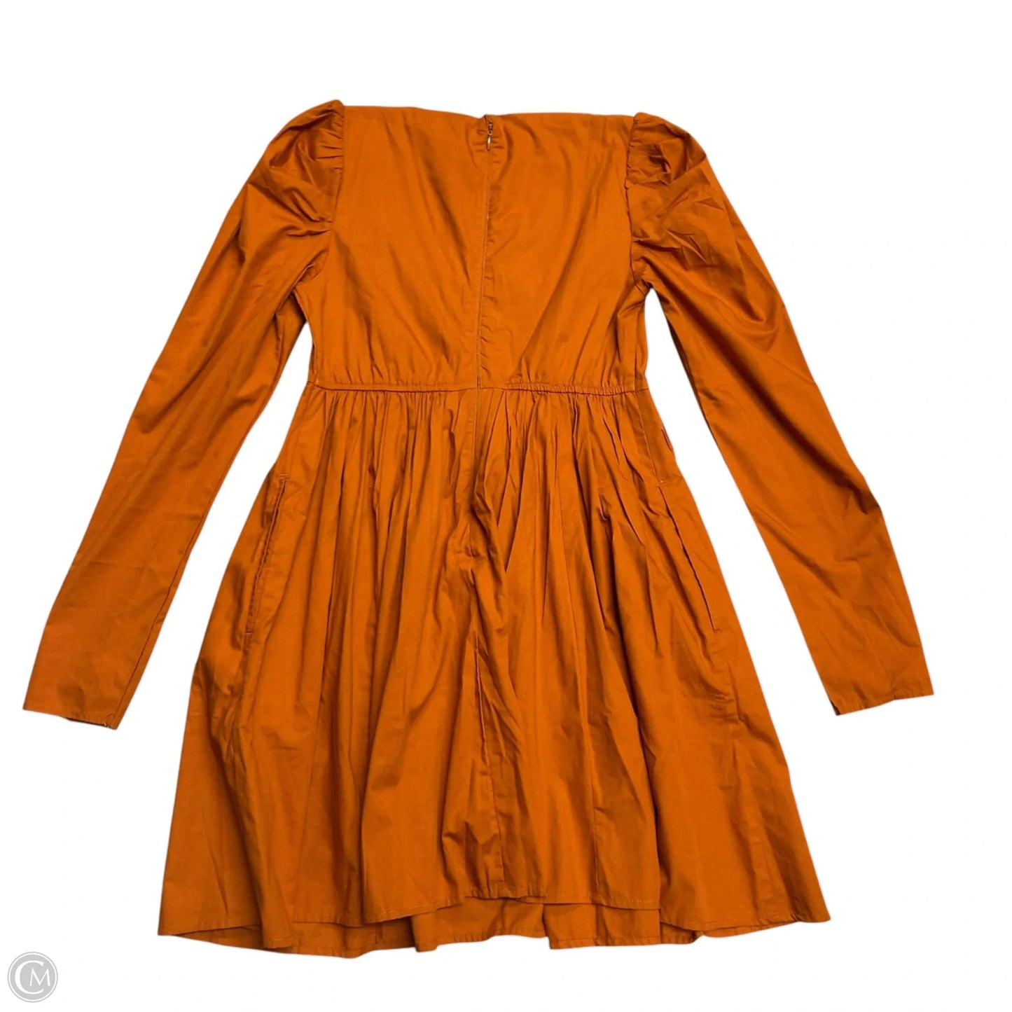 Dress Casual Short By Abercrombie And Fitch In Orange, Size: S