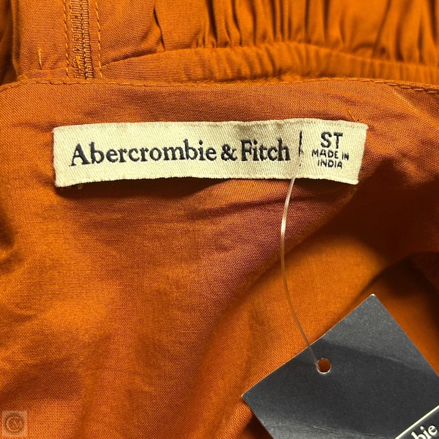 Dress Casual Short By Abercrombie And Fitch In Orange, Size: S