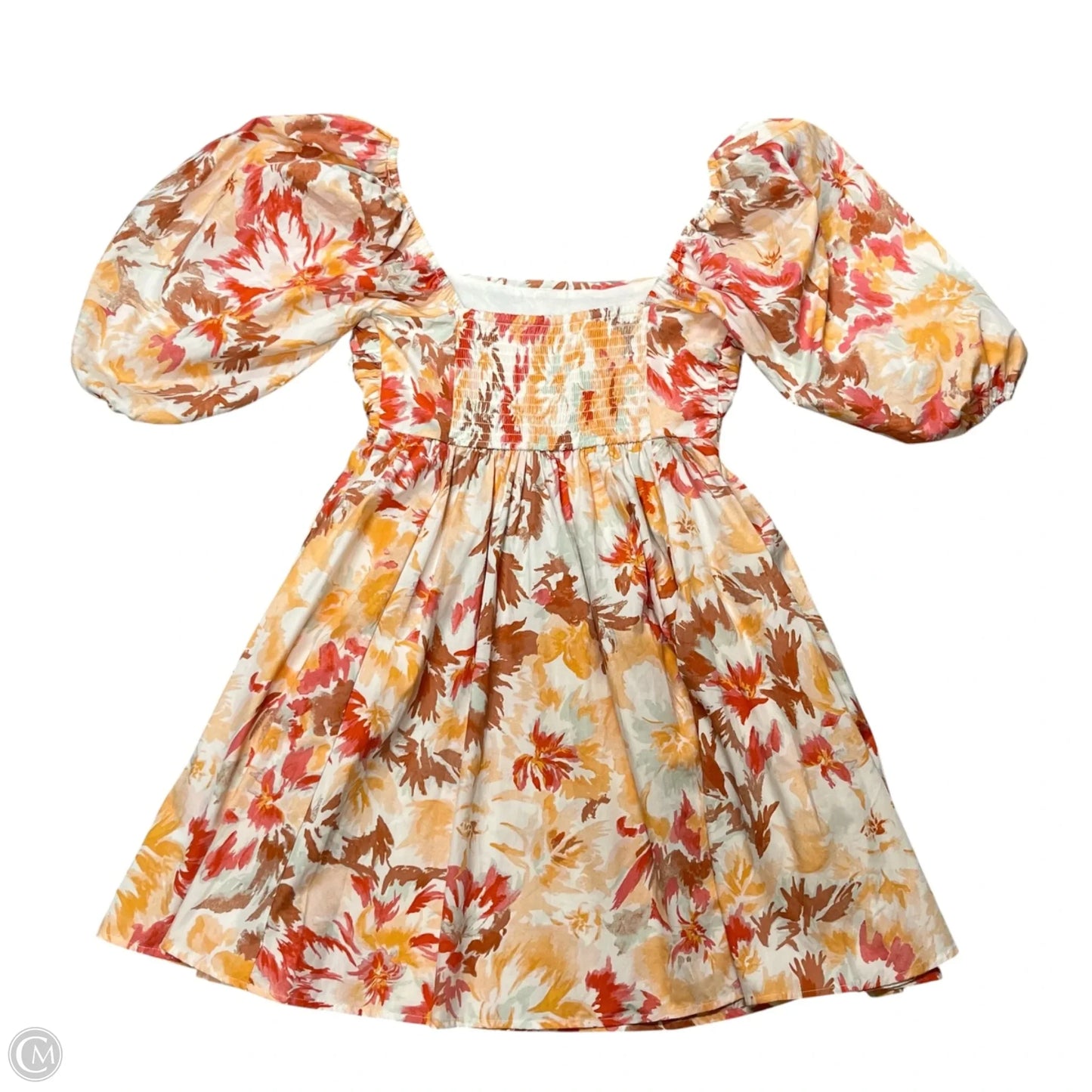 Dress Casual Short By Abercrombie And Fitch In Orange, Size: Xs