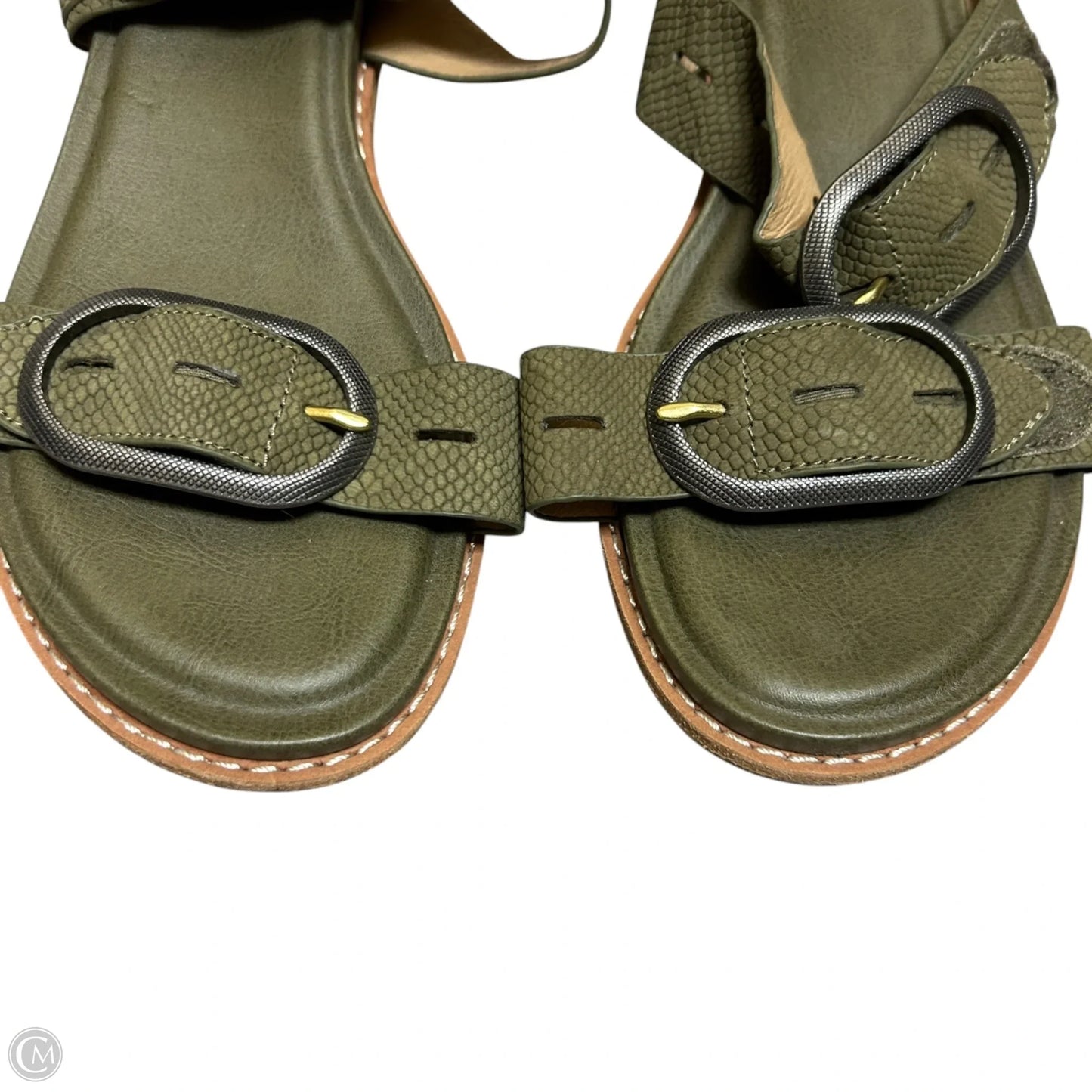 Shoes Flats By Sofft In Green, Size: 9