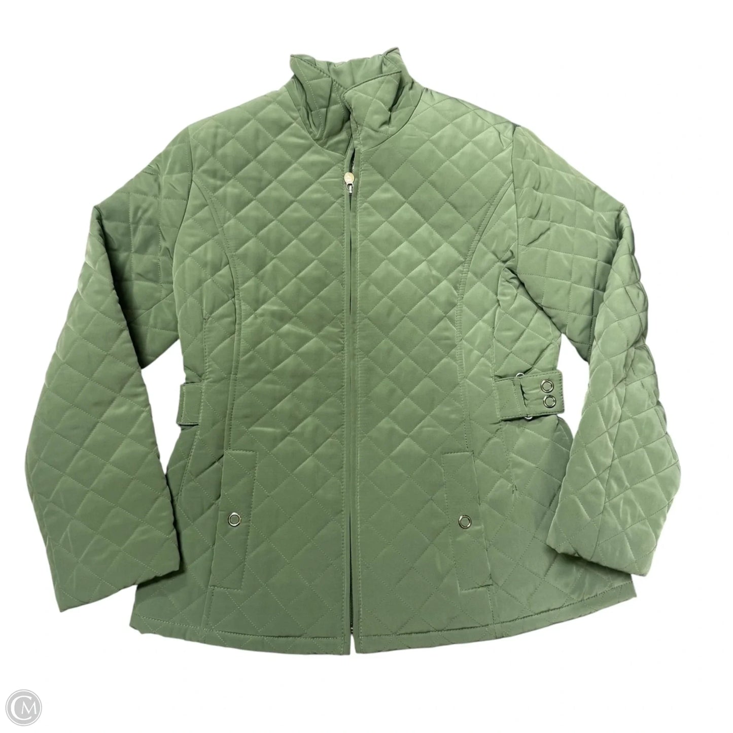 Jacket Puffer & Quilted By Esprit In Green, Size: M