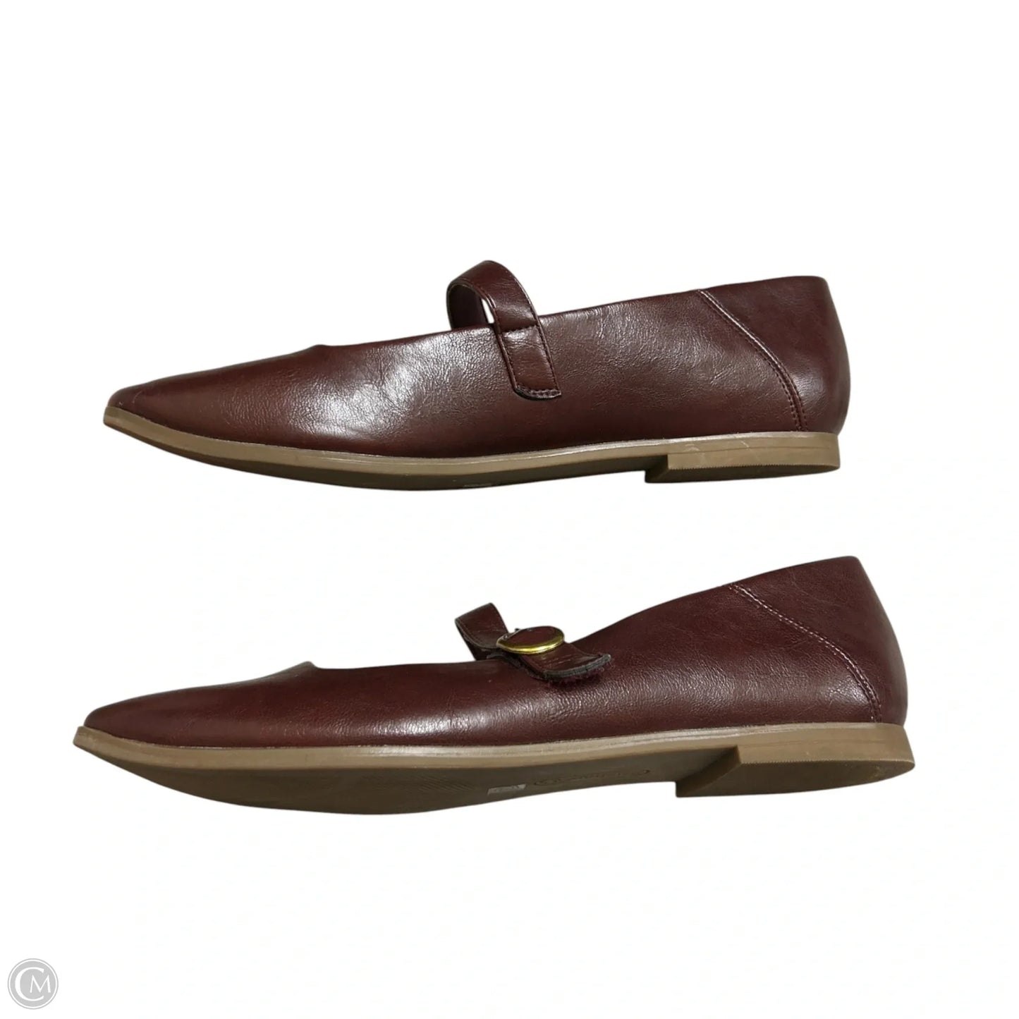 Shoes Flats By Bare Traps In Maroon, Size: 10