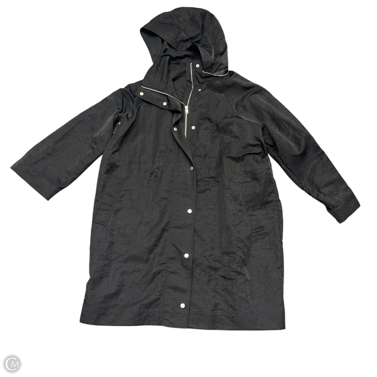 Coat Parka By Gap In Black, Size: L