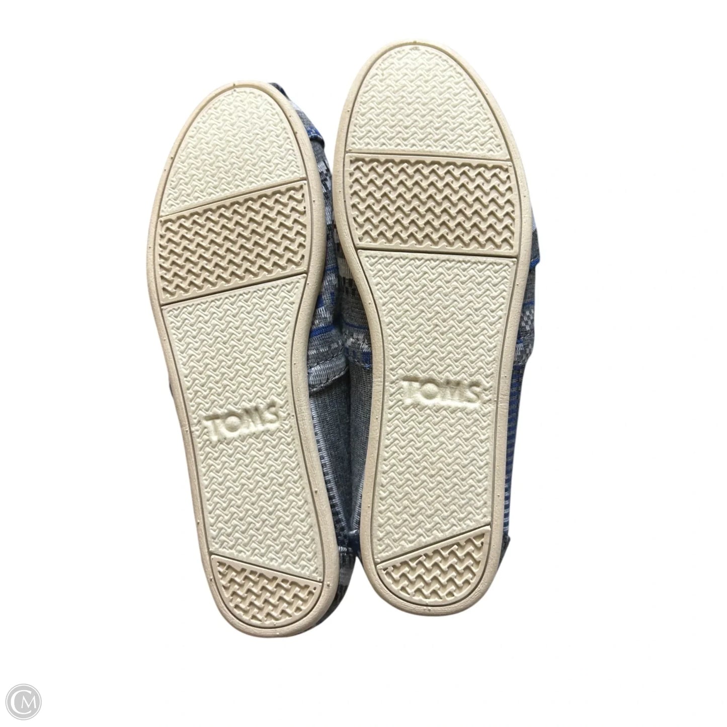 Shoes Flats By Toms In Blue, Size: 6