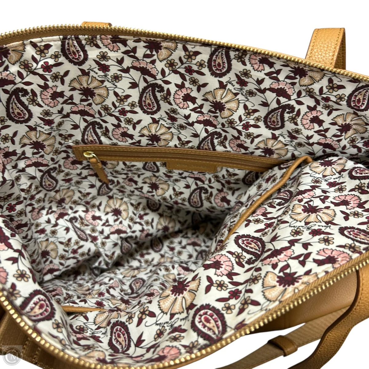 Handbag By Vera Bradley, Size: Large