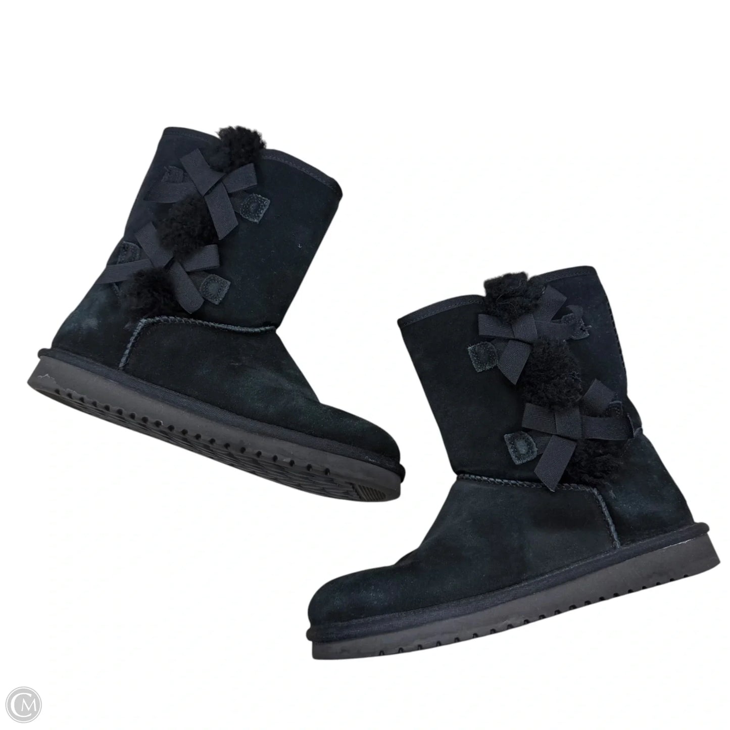 Boots Designer By Ugg In Black, Size: 7