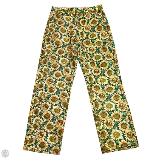 Pants Other By Mnml In Green & Yellow, Size: Xl