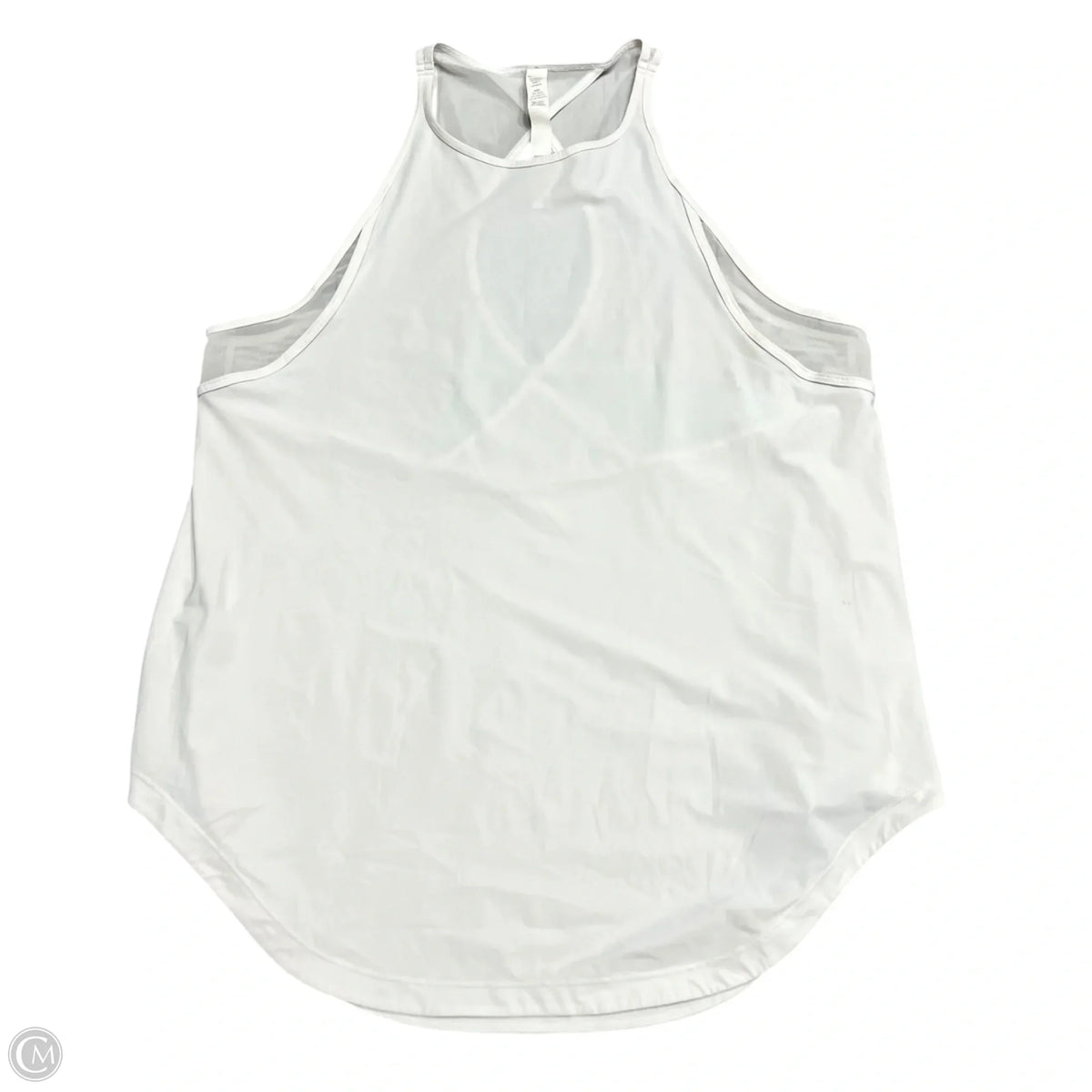 Athletic Tank Top By Lululemon In White, Size: 8