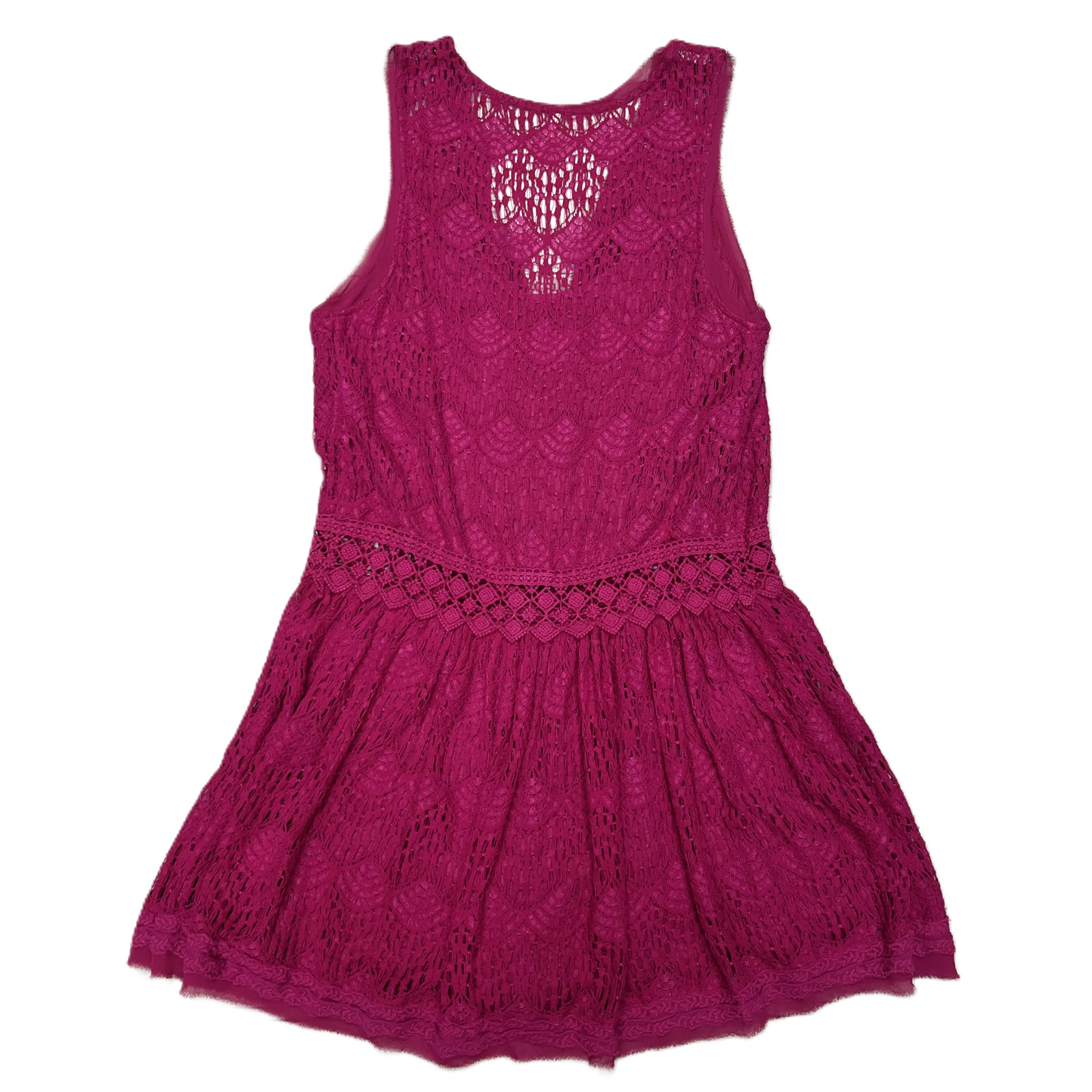 Fuschia Dress Casual Short By Free People, Size: Xs