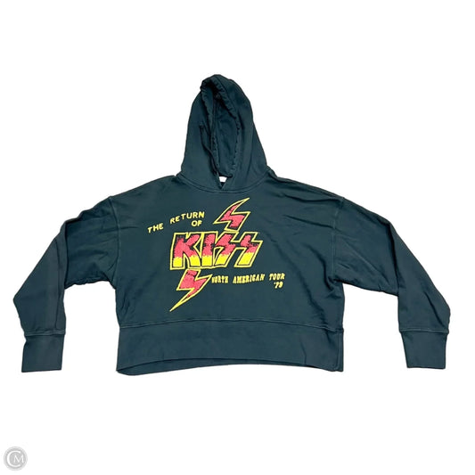 Sweatshirt Hoodie By Daydreamer In Grey, Size: S