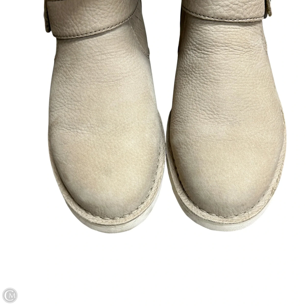 Boots Designer By Ugg In Beige, Size: 9
