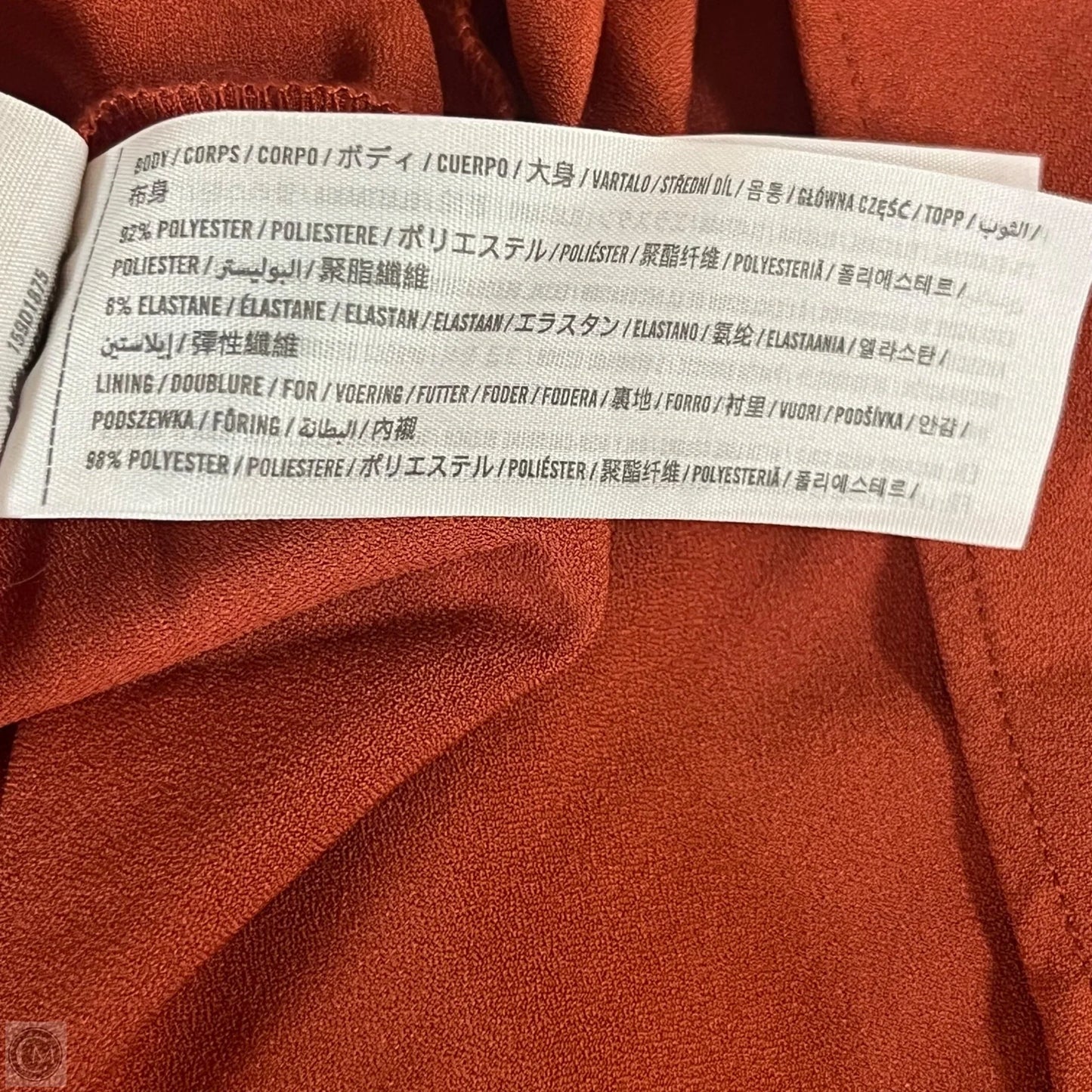 Dress Casual Midi By Abercrombie And Fitch In Orange, Size: M