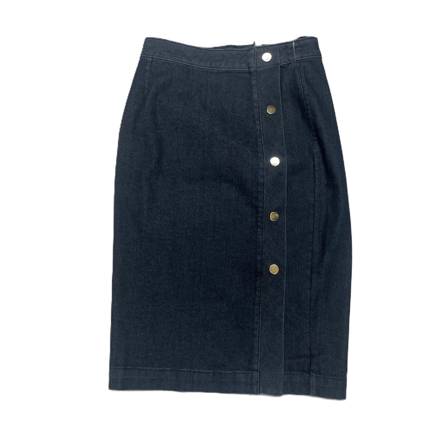 Blue Skirt Midi By White House Black Market, Size: Xs