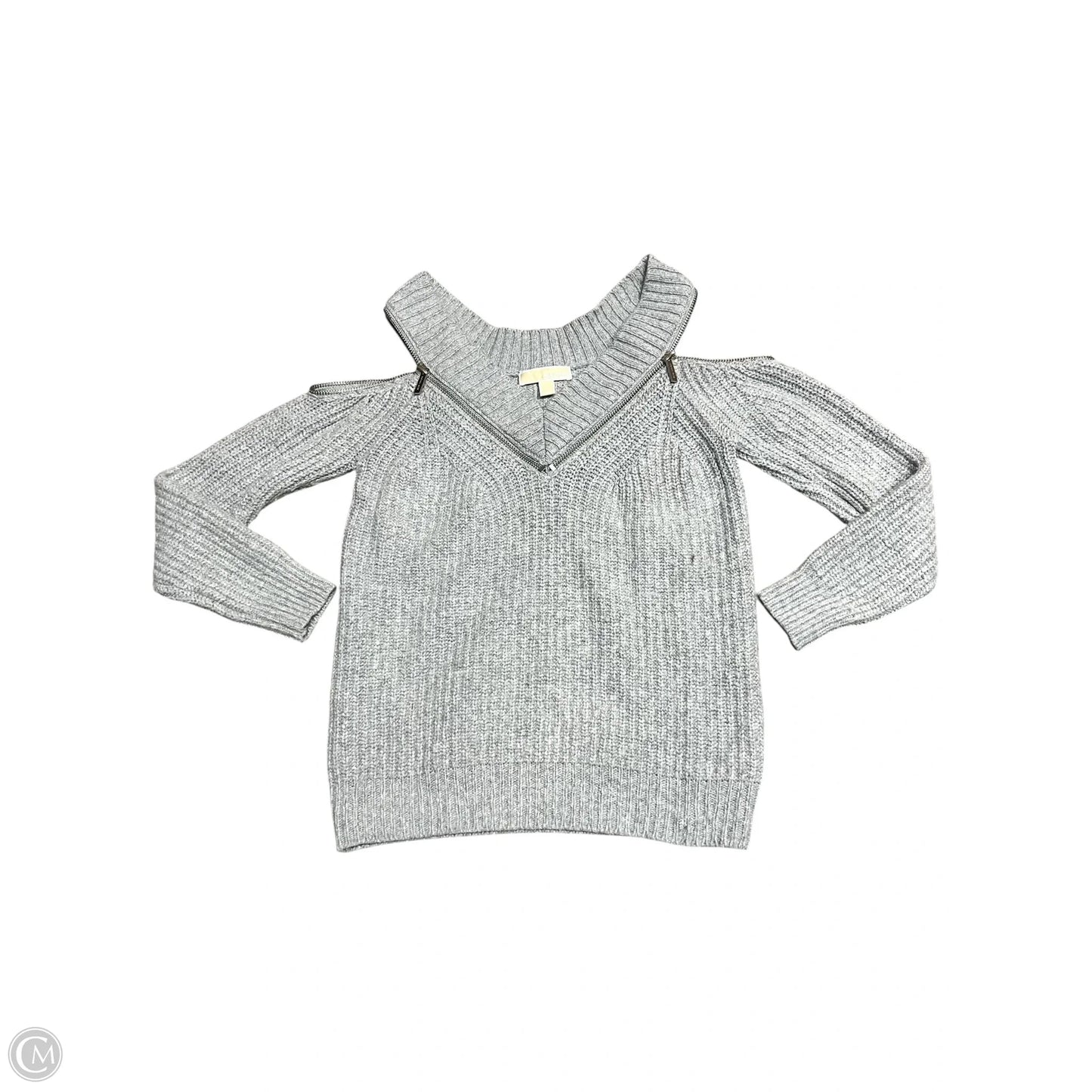 Sweater Designer By Michael Kors In Grey, Size: S