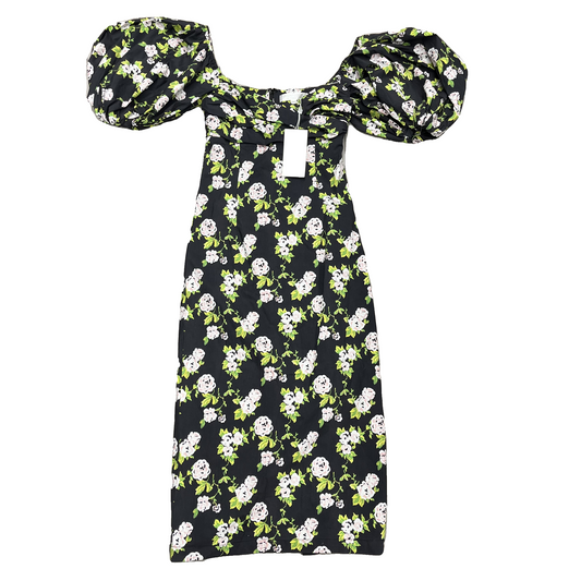 Dress Casual Midi By Caroline Constas In Floral Print, Size: Xs