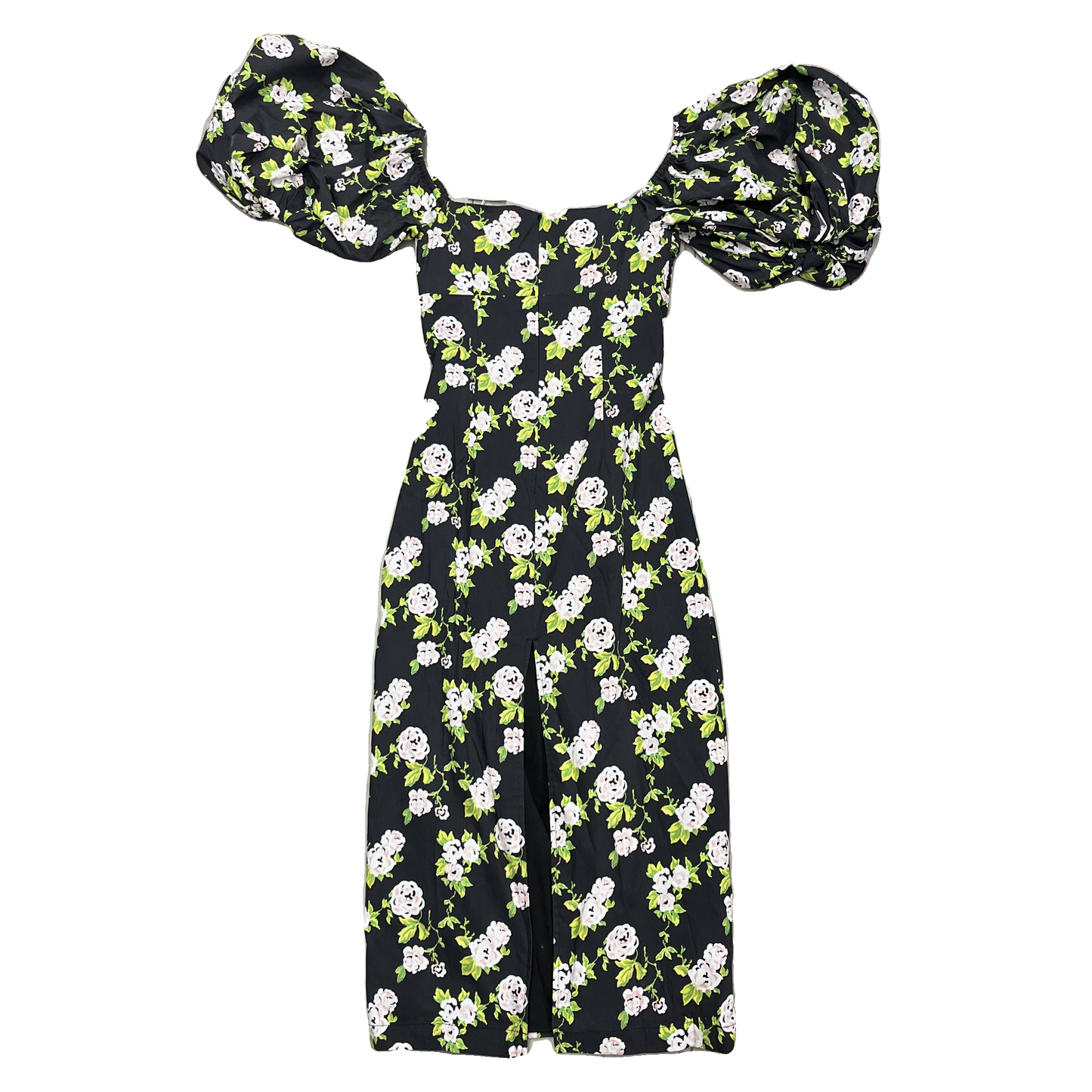 Dress Casual Midi By Caroline Constas In Floral Print, Size: Xs