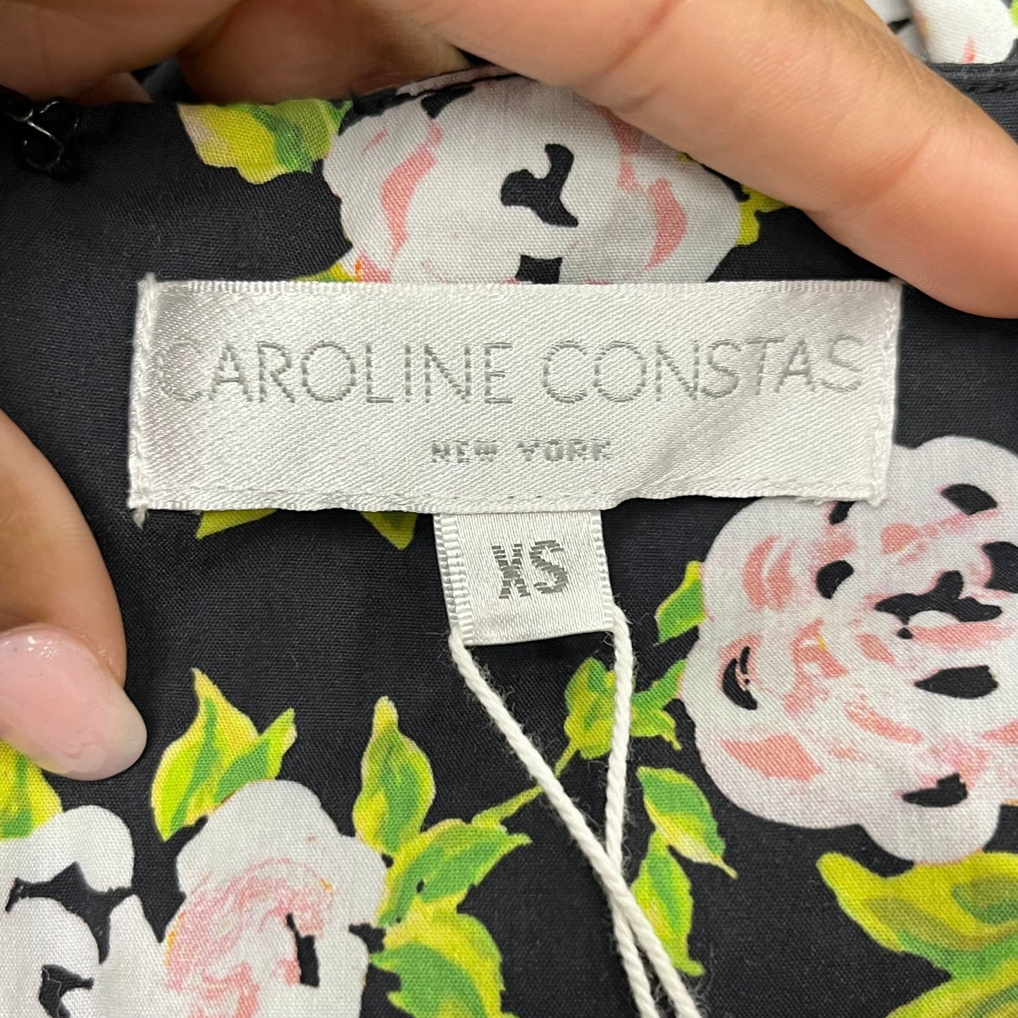 Dress Casual Midi By Caroline Constas In Floral Print, Size: Xs