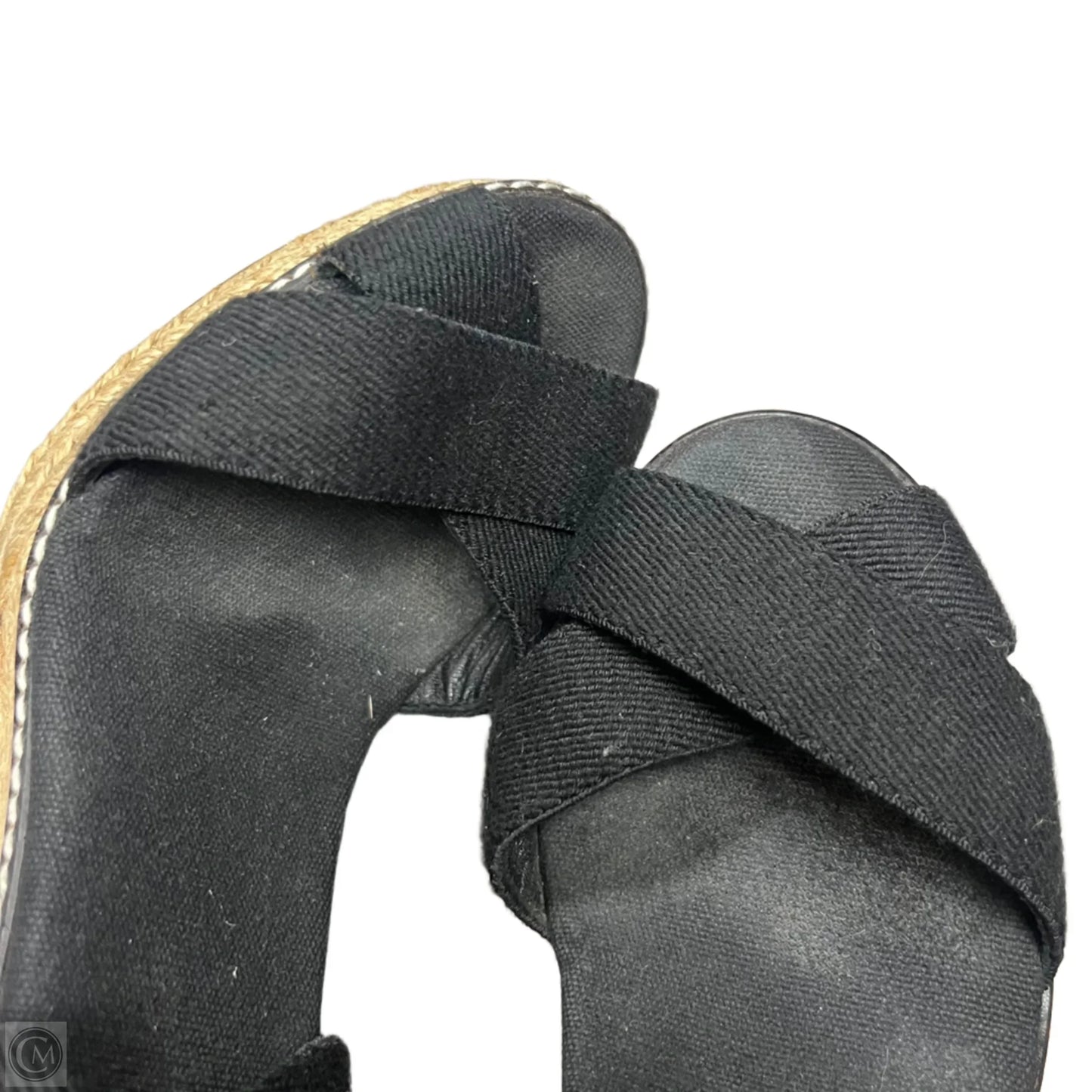 Sandals Designer By Tory Burch In Black, Size: 7