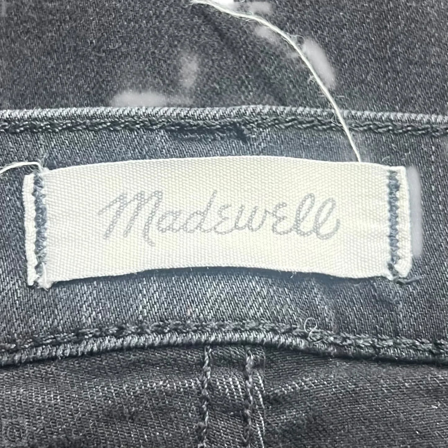 Jeans Skinny By Madewell In Black, Size: 2