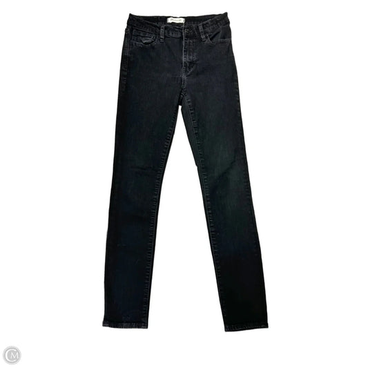 Jeans Skinny By Madewell In Black, Size: 2