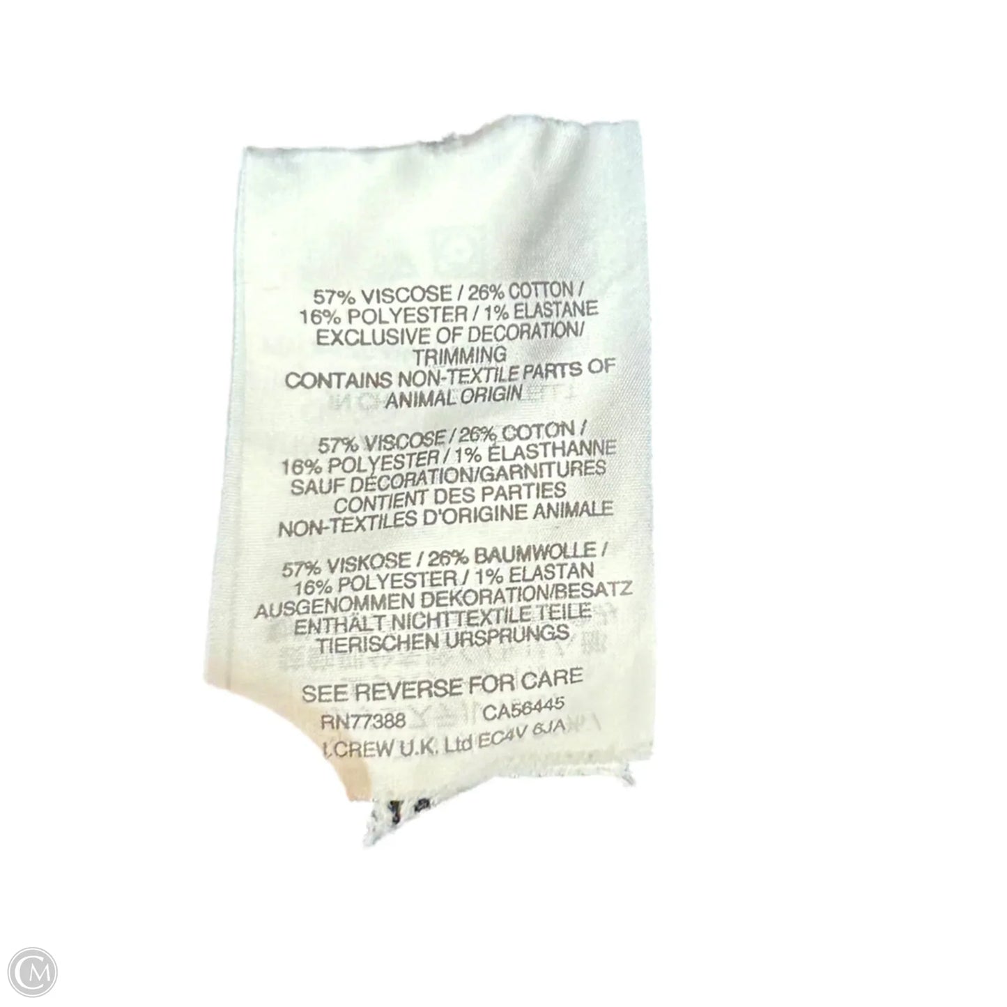 Jeans Skinny By Madewell In Black, Size: 2