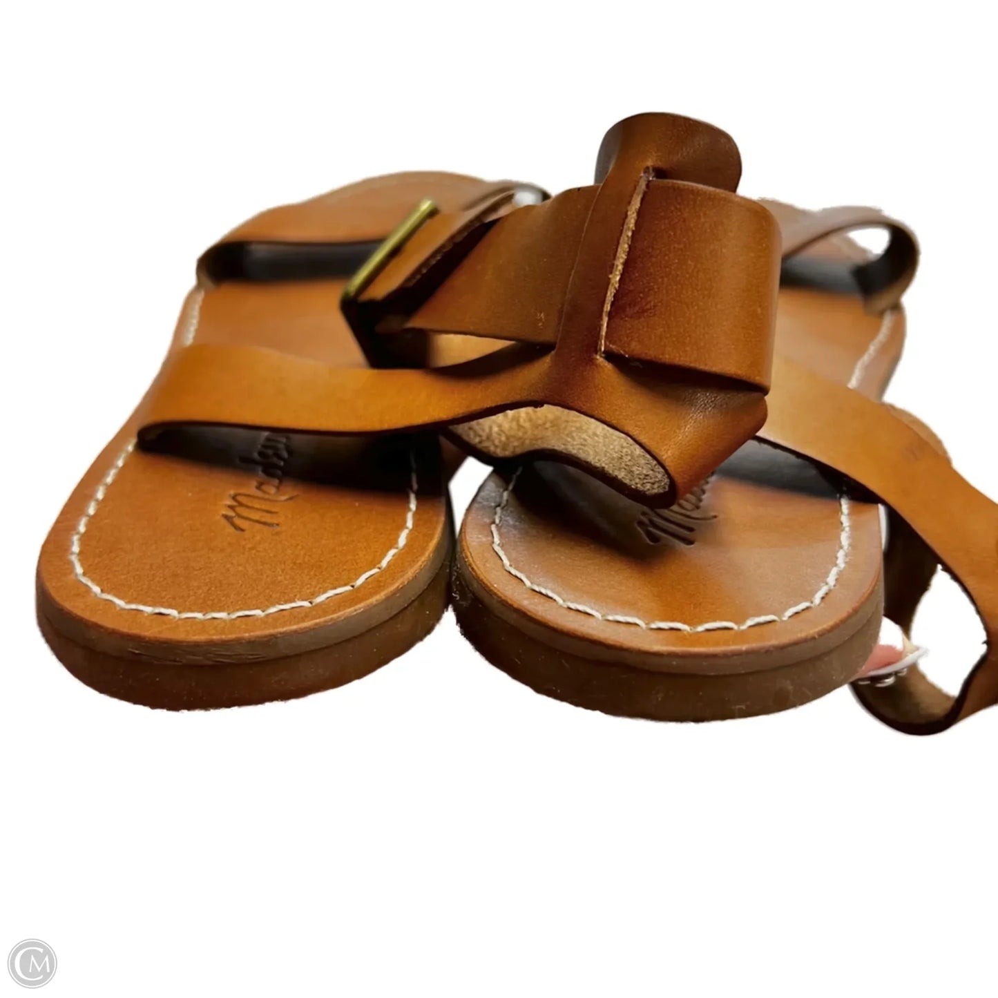 Sandals Flats By Madewell In Brown, Size: 7.5