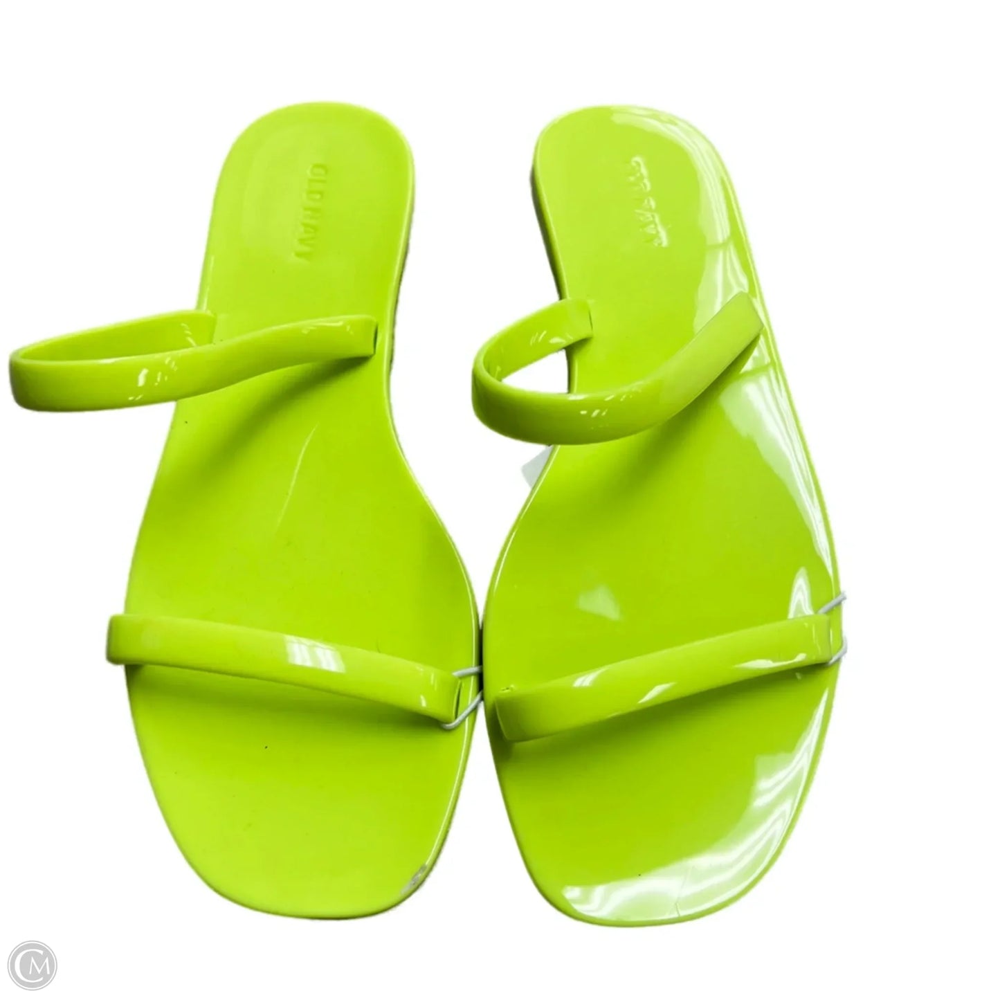 Sandals Flats By Old Navy In Green, Size: 8
