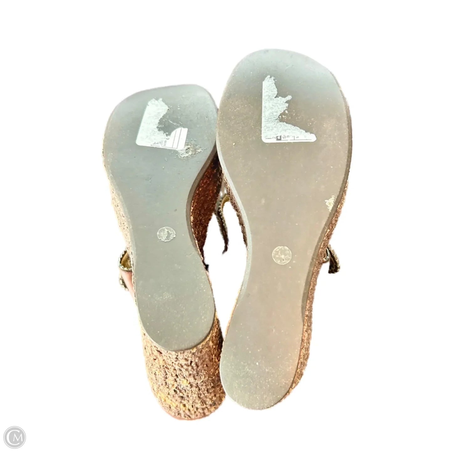 Sandals Designer By Giuseppe Zanotti In Brown, Size: 8.5