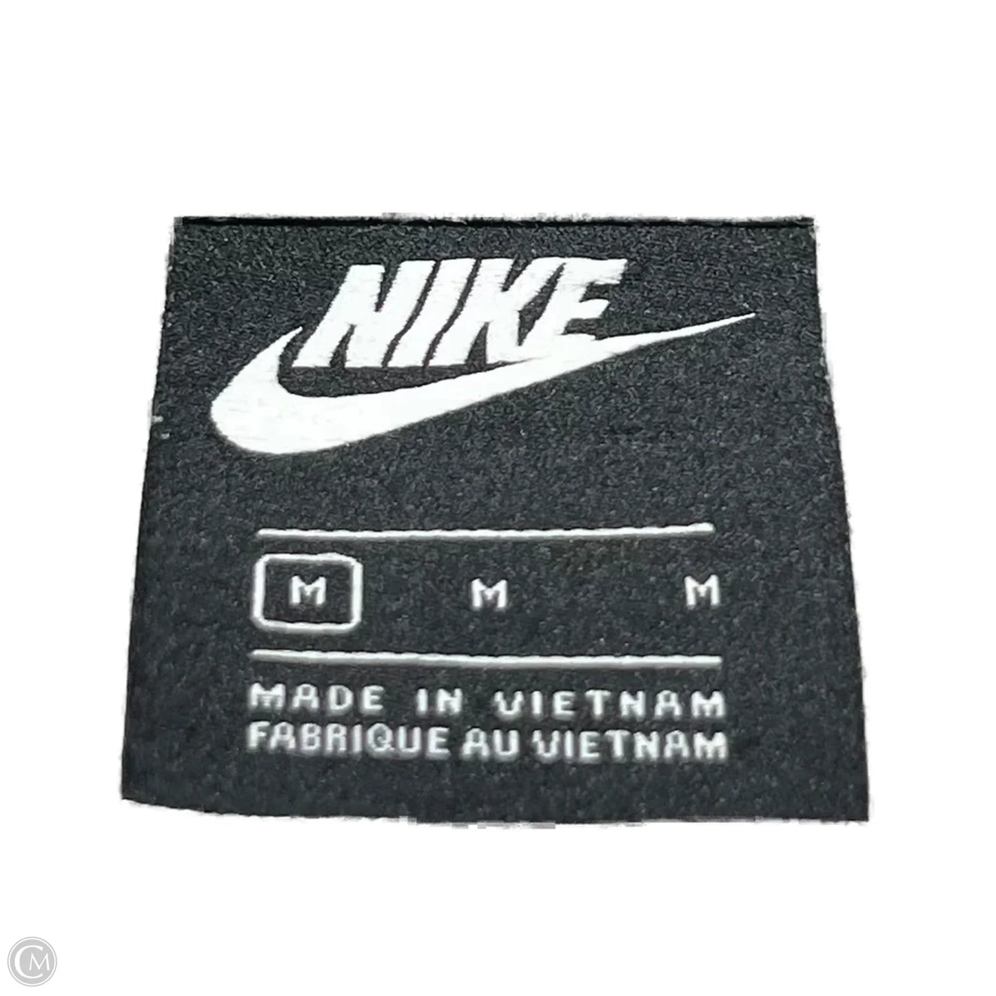 Athletic Sweatshirt Hoodie By Nike Apparel In Grey, Size: M