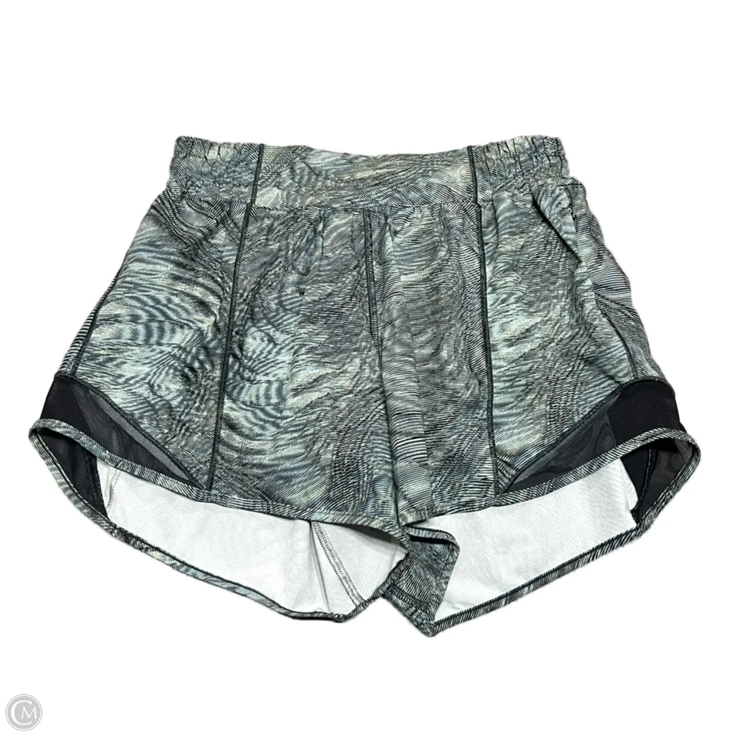 Athletic Shorts By Lululemon In Green, Size: S