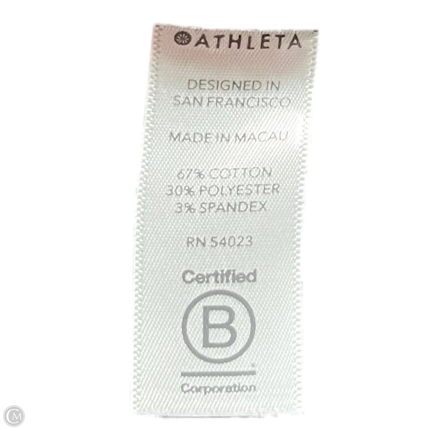 Jeans Skinny By Athleta In Black & Silver, Size: 8