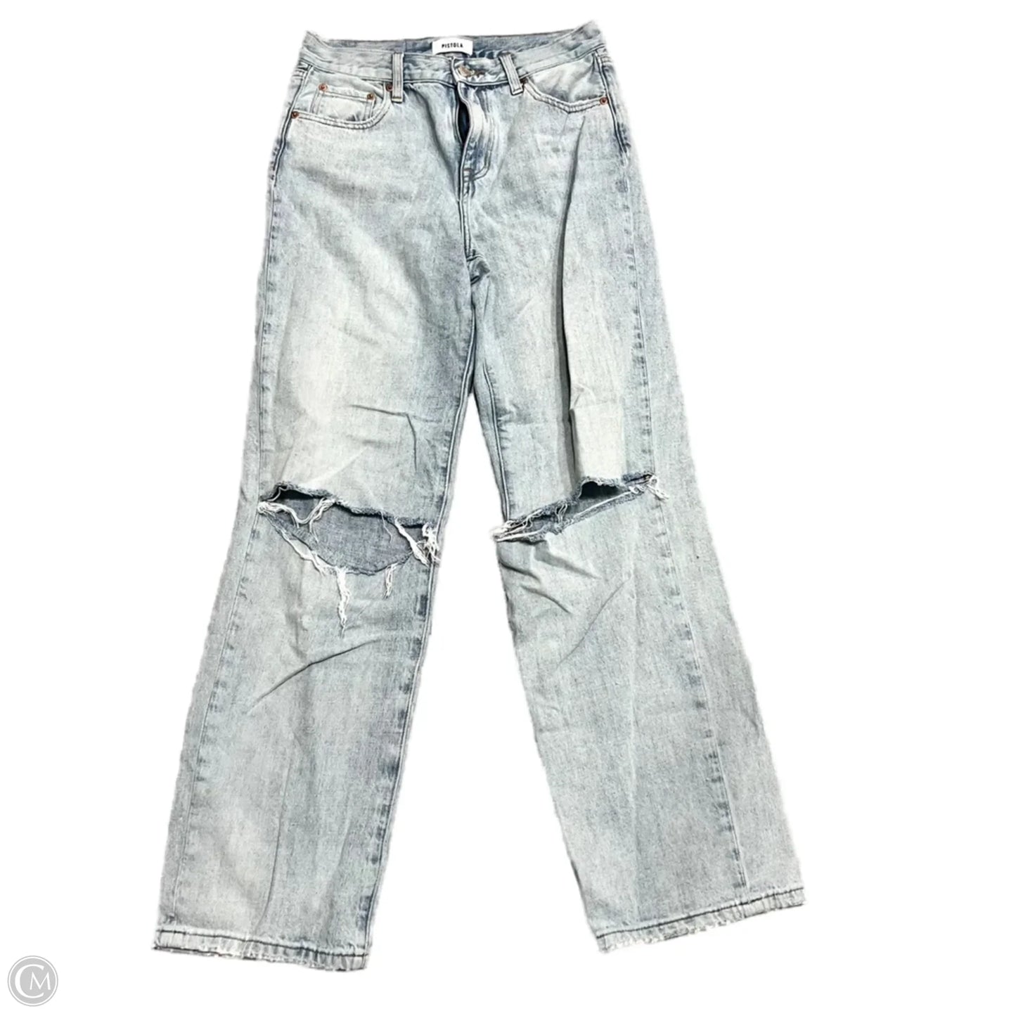 Jeans Straight By Pistola In Blue, Size: 2