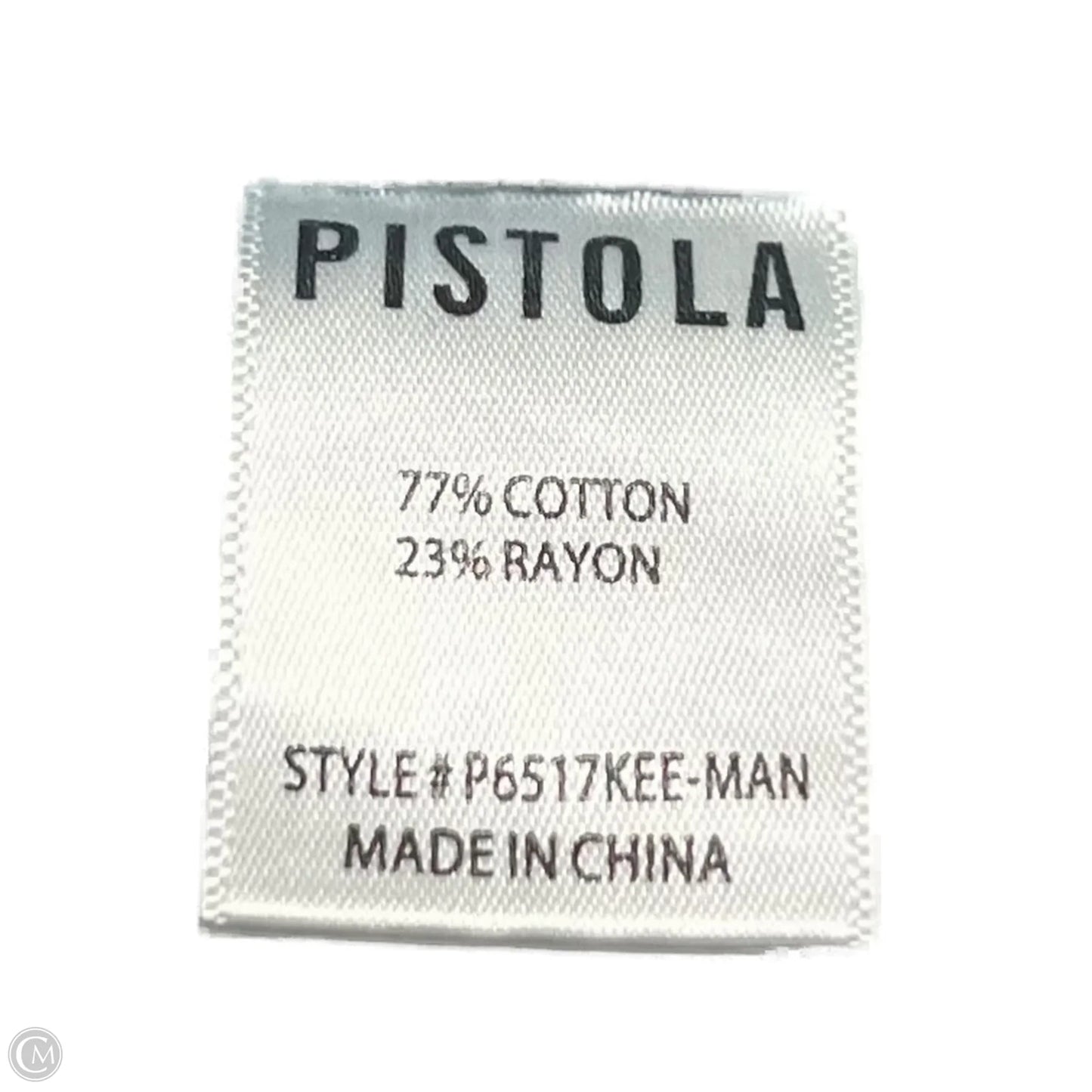 Jeans Straight By Pistola In Blue, Size: 2