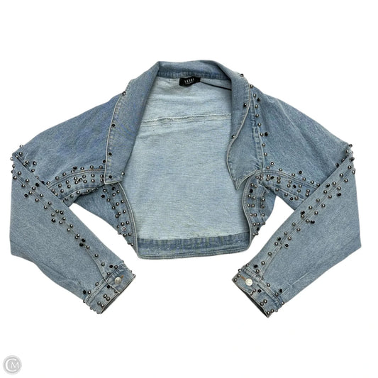 Jacket Denim By Akira In Blue, Size: L