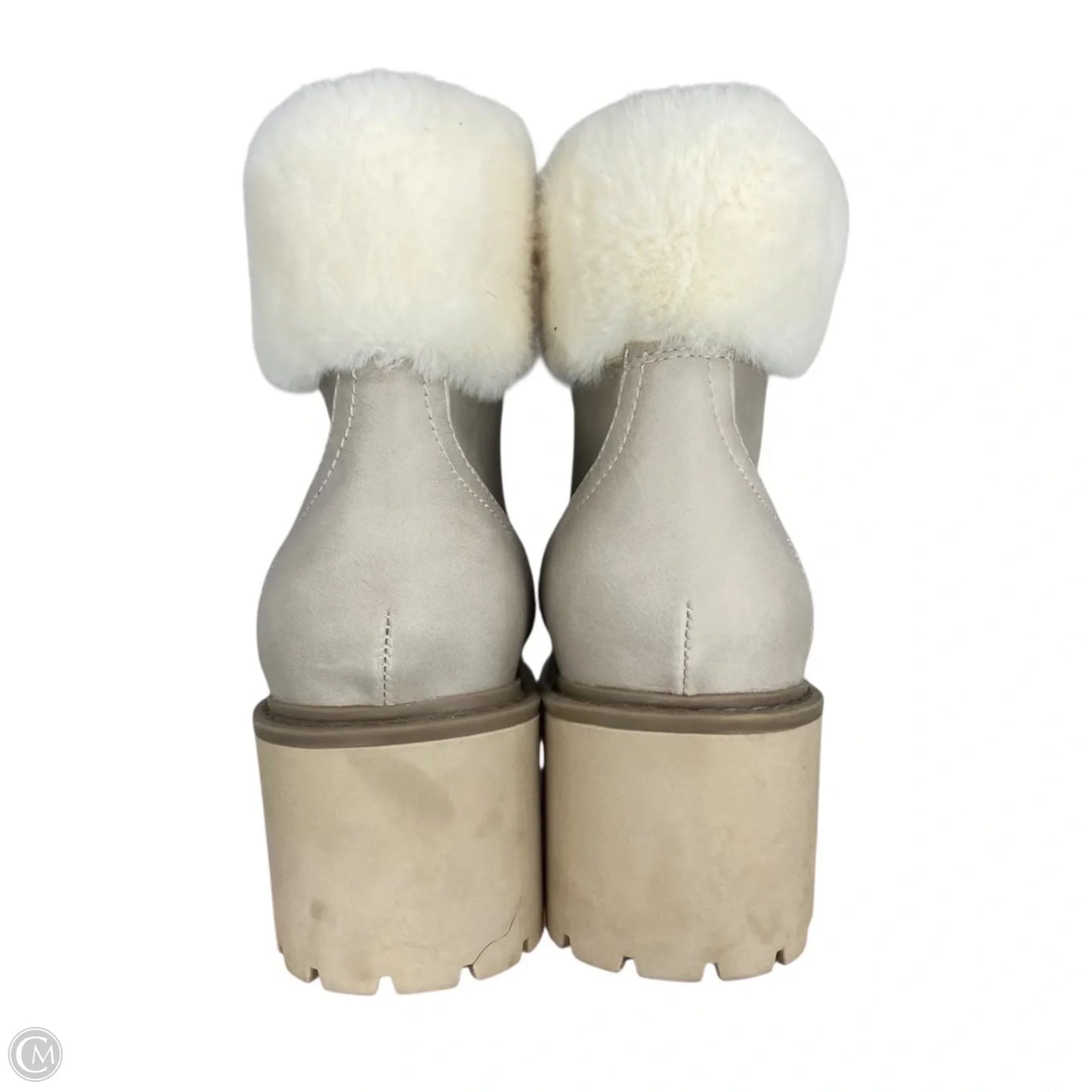 Boots Ankle Flats By Dolce Vita In Beige, Size: 5.5