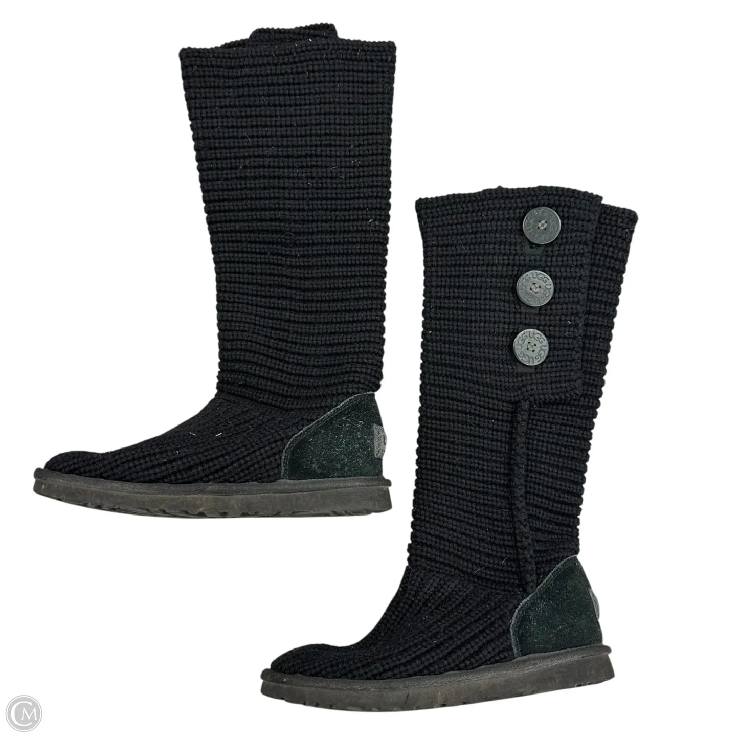 Boots Designer By Ugg In Black, Size: 6