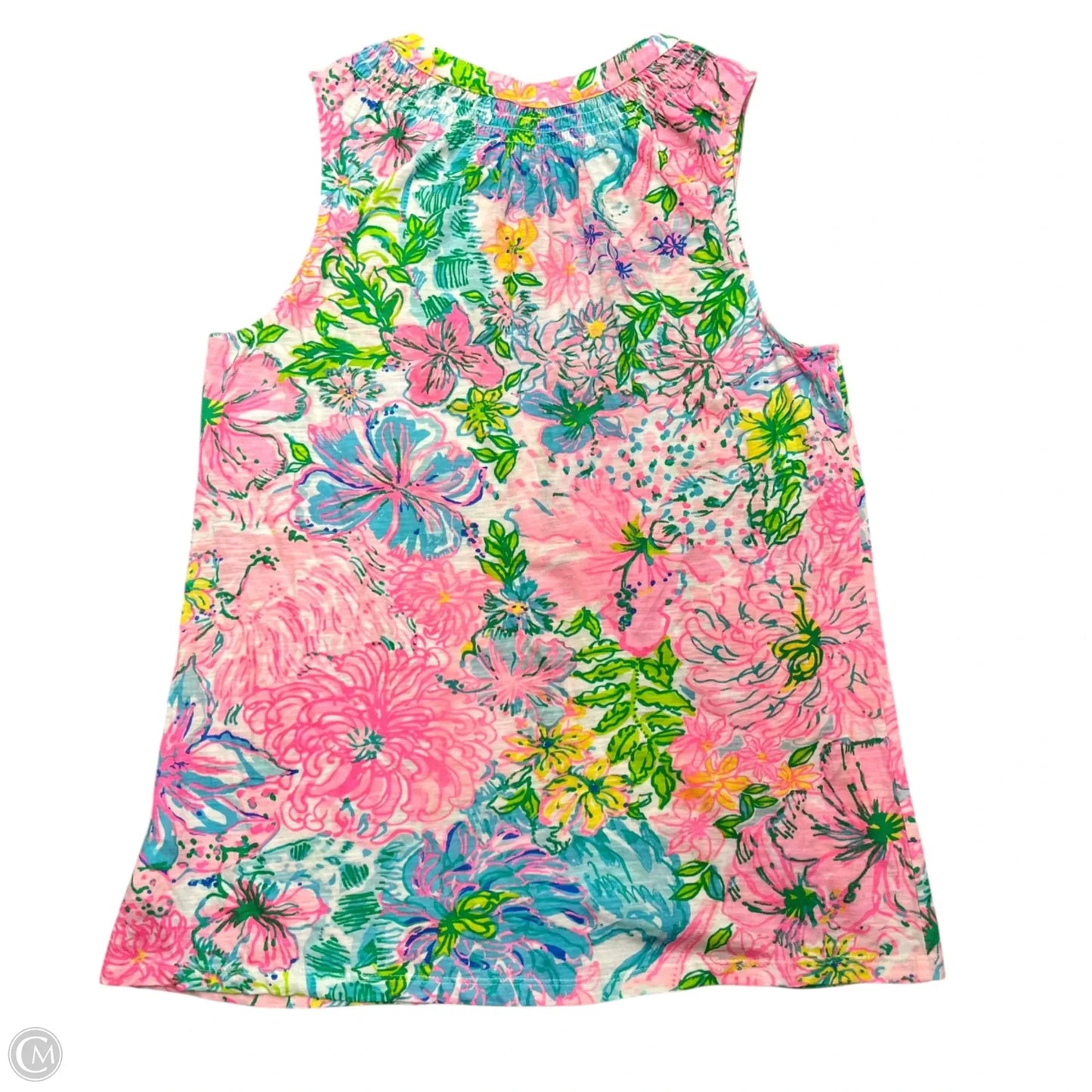 Top Sleeveless Designer By Lilly Pulitzer In Pink, Size: M