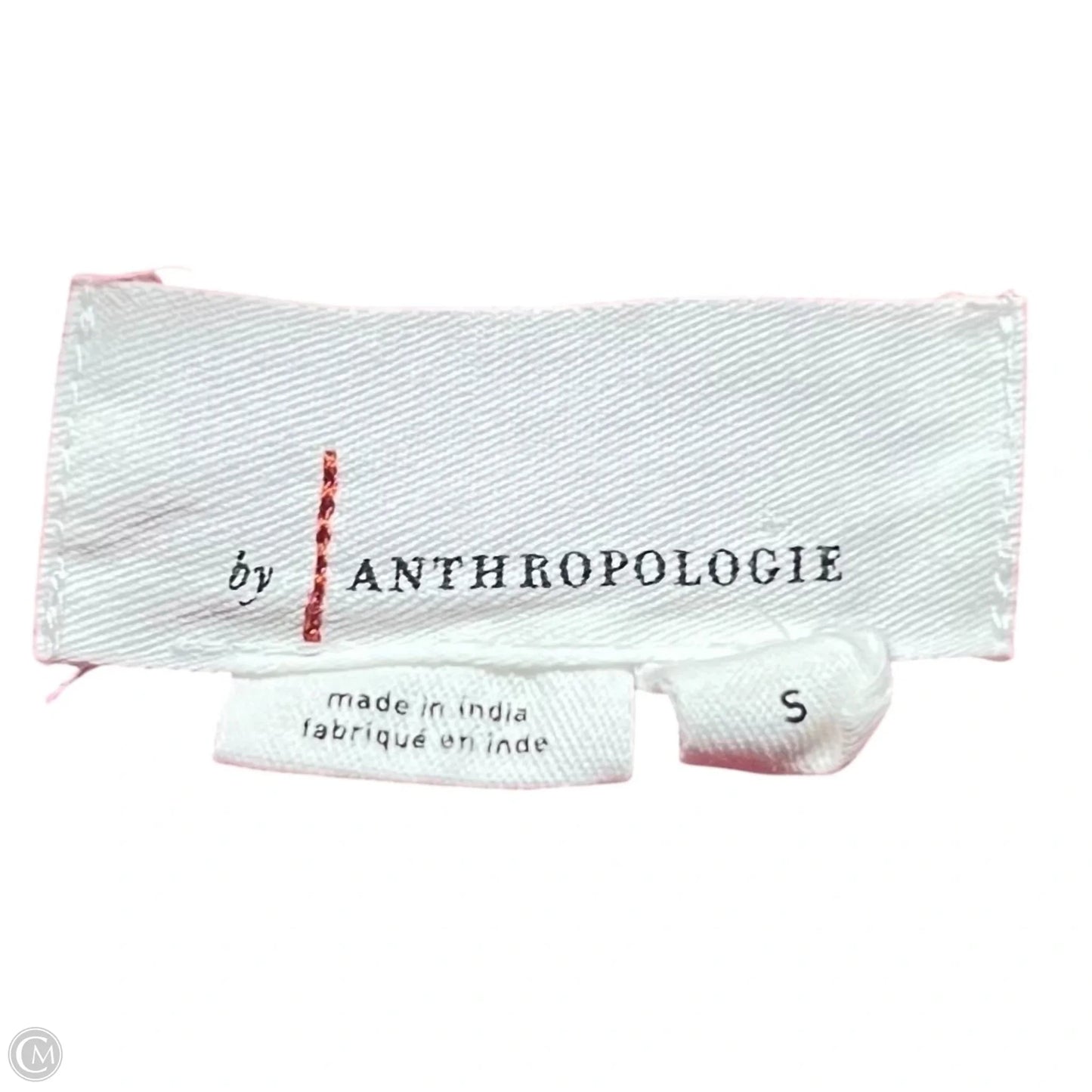 Top Short Sleeve By Anthropologie In Purple & Red, Size: S