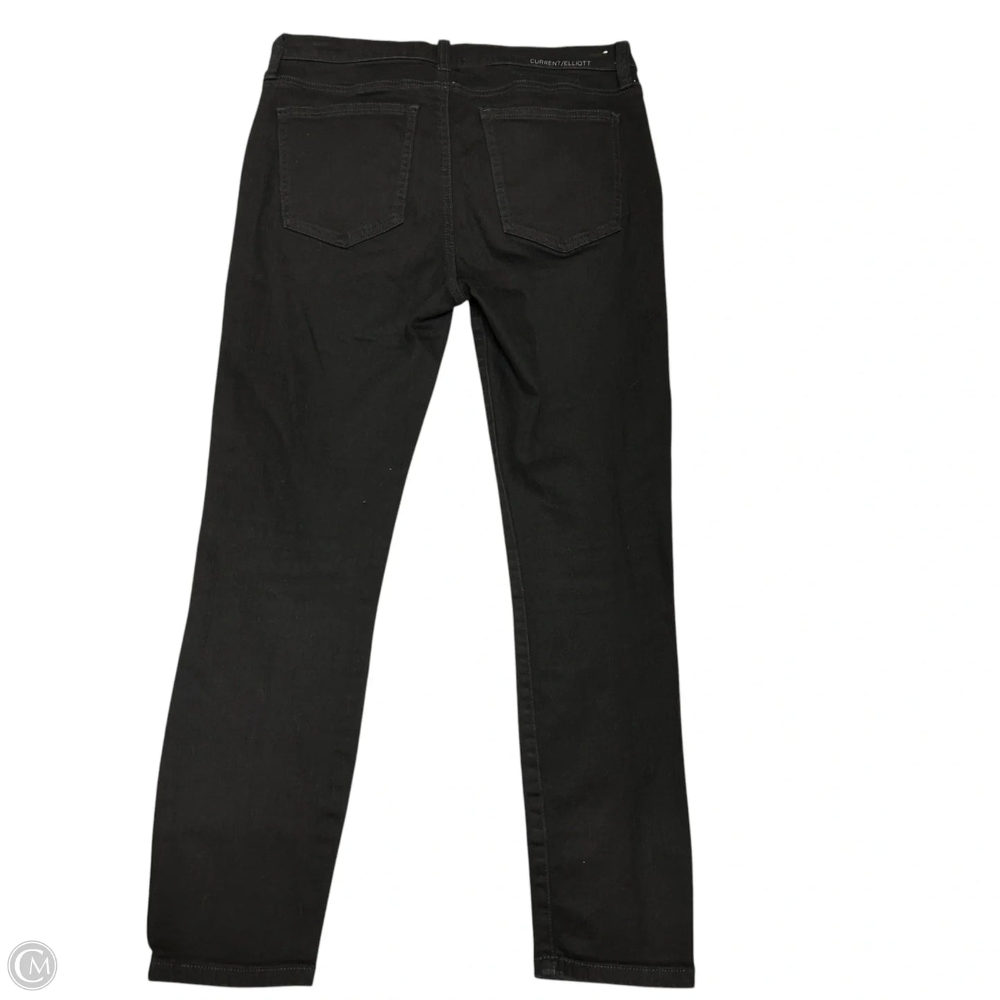 Jeans Skinny By Current/elliott In Black, Size: 10