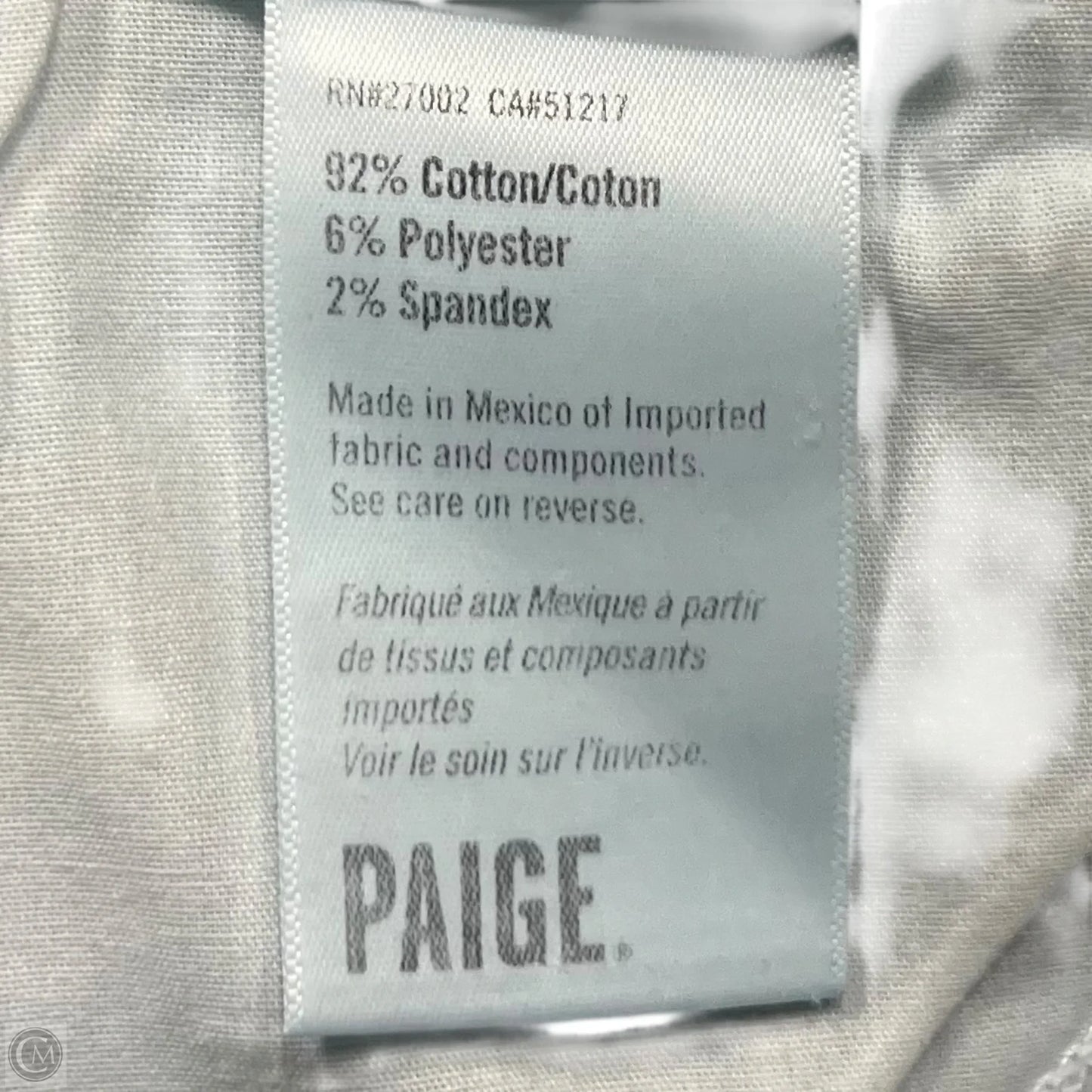 Jeans Flared By Paige In Blue, Size: 10