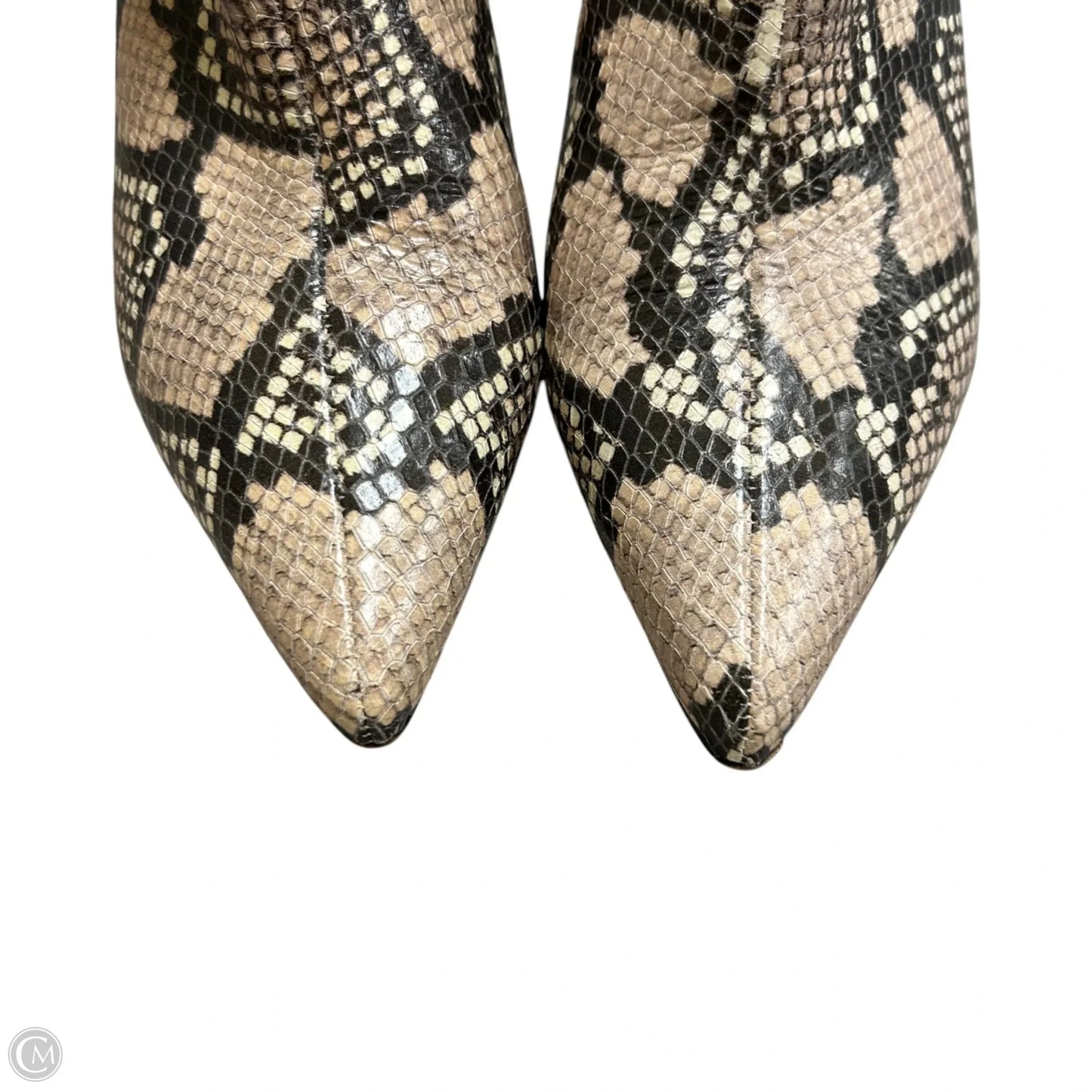 Boots Designer By Kate Spade In Snakeskin Print, Size: 8