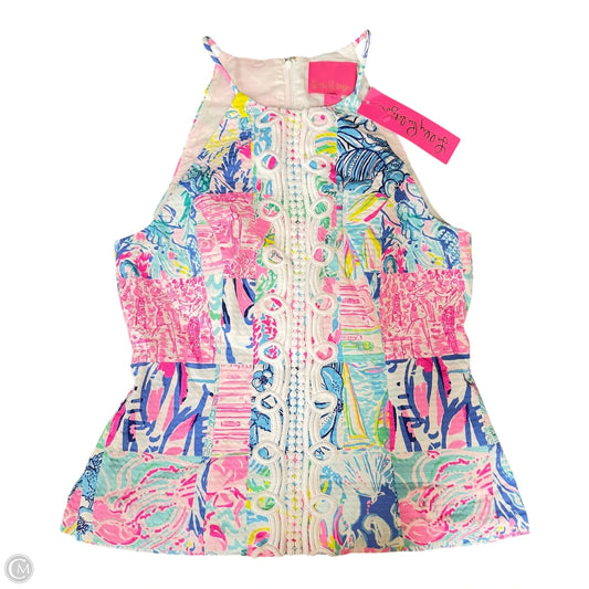 Top Sleeveless Designer By Lilly Pulitzer In Pink, Size: S