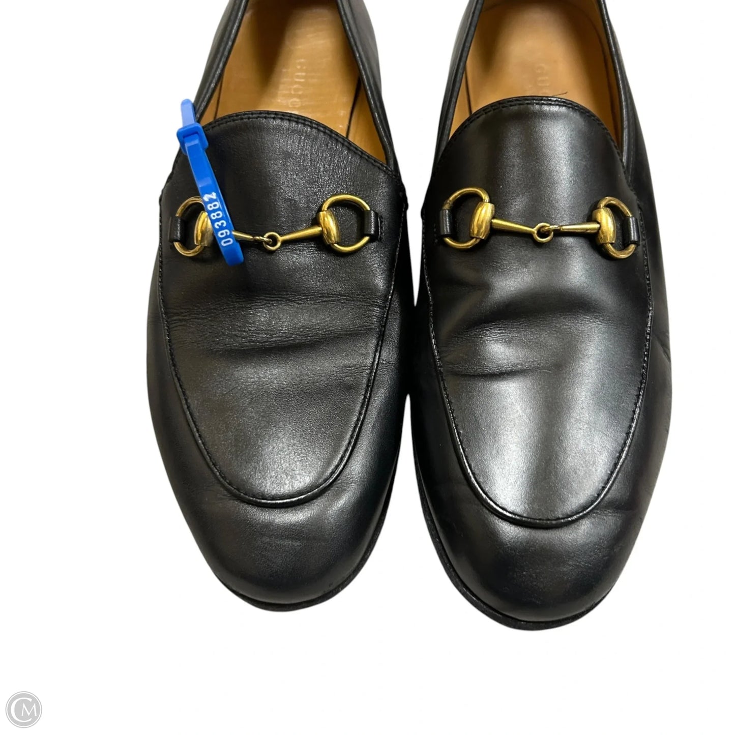 Shoes Luxury Designer By Gucci In Black, Size: 8.5